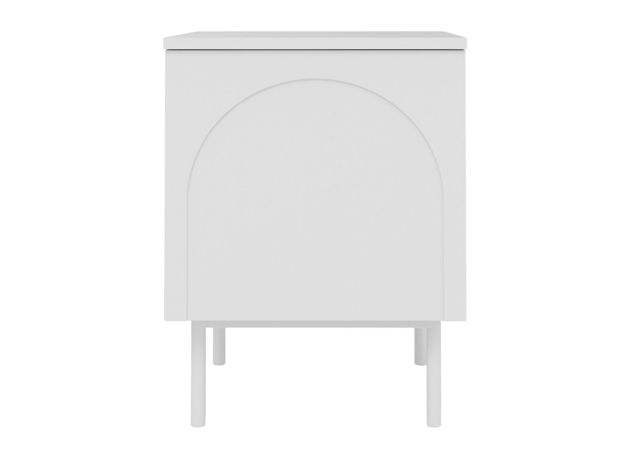 Éjjeliszekrény Burleson 109 (Fehér)