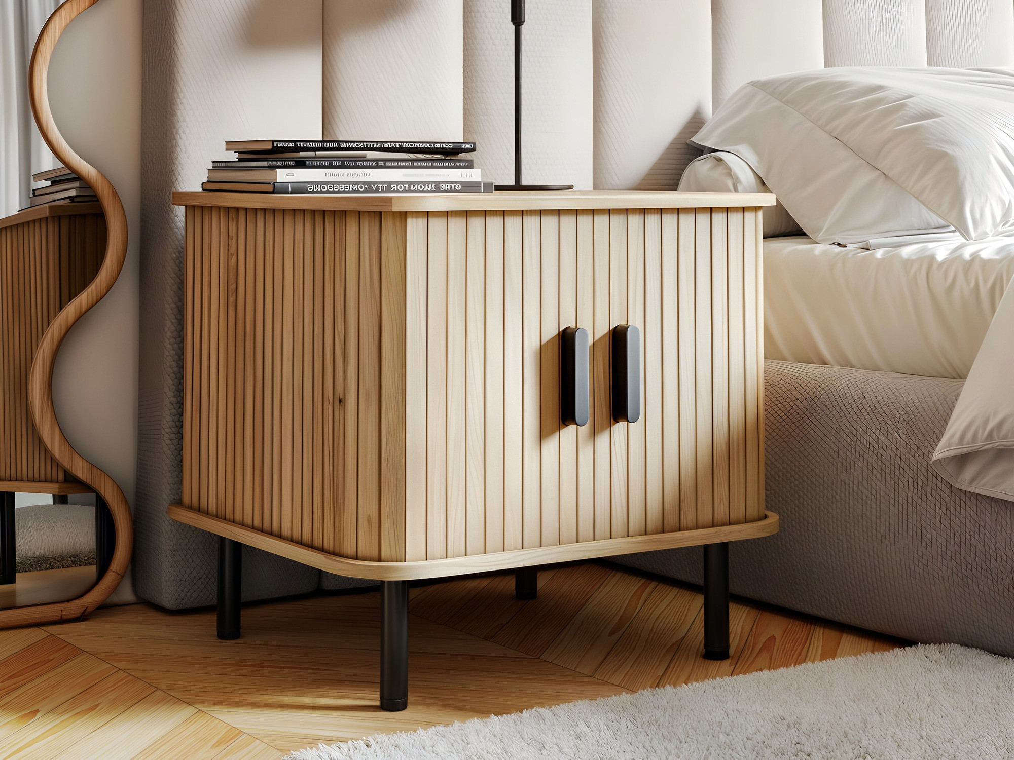 Éjjeliszekrény Burleson 119 (Tölgy)