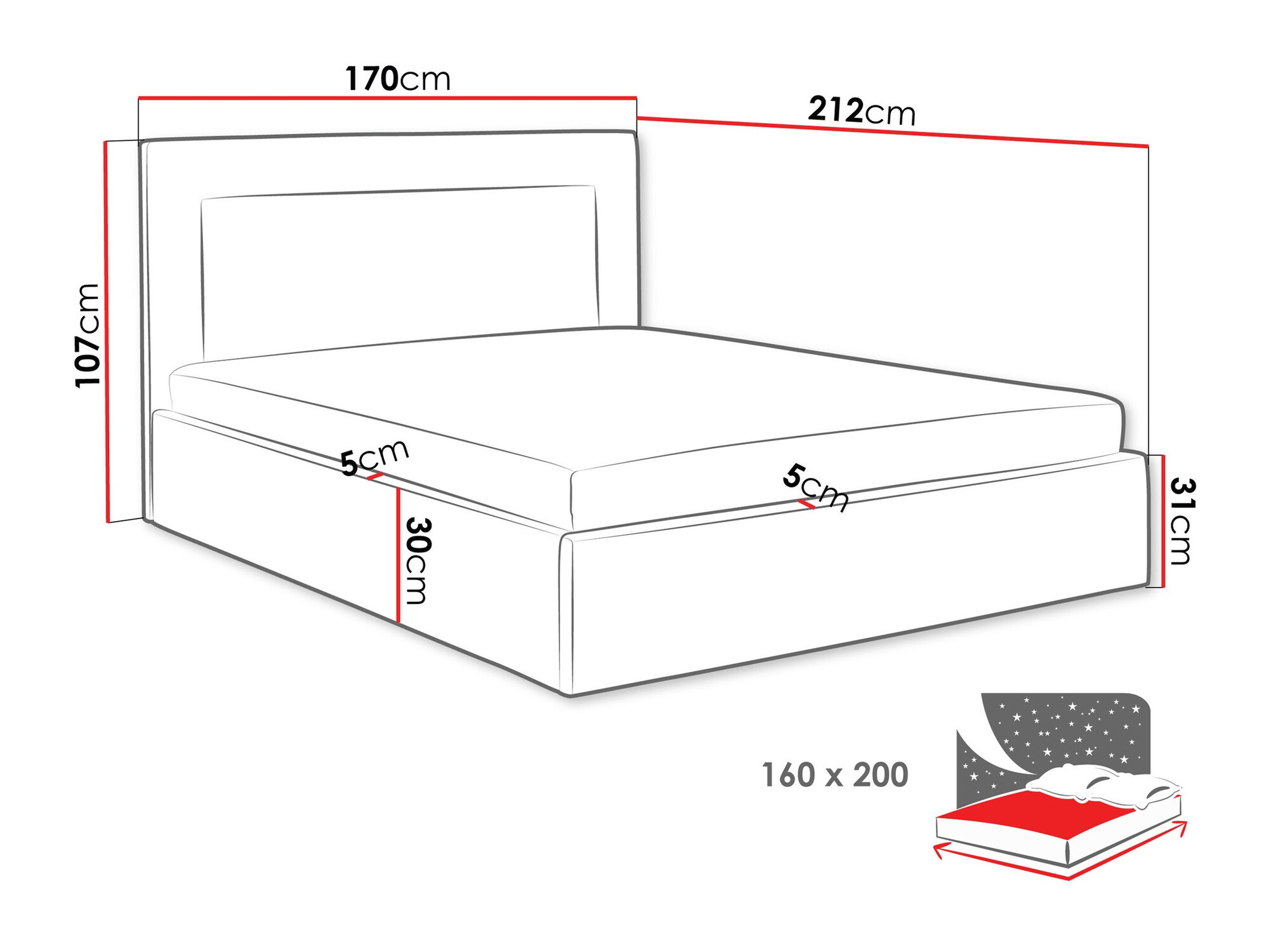 Ágy Arsura (Coral 15)