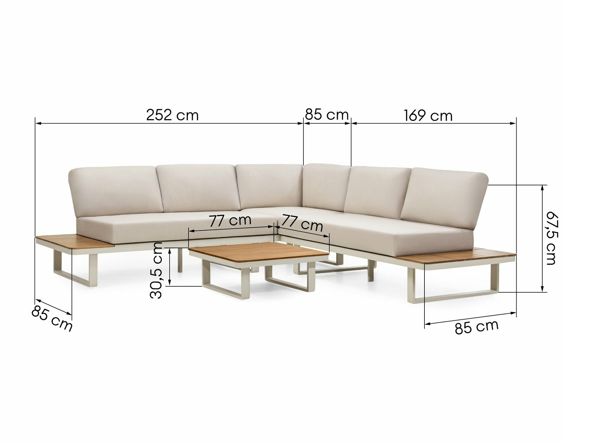 Kerti bútor Burleson 151