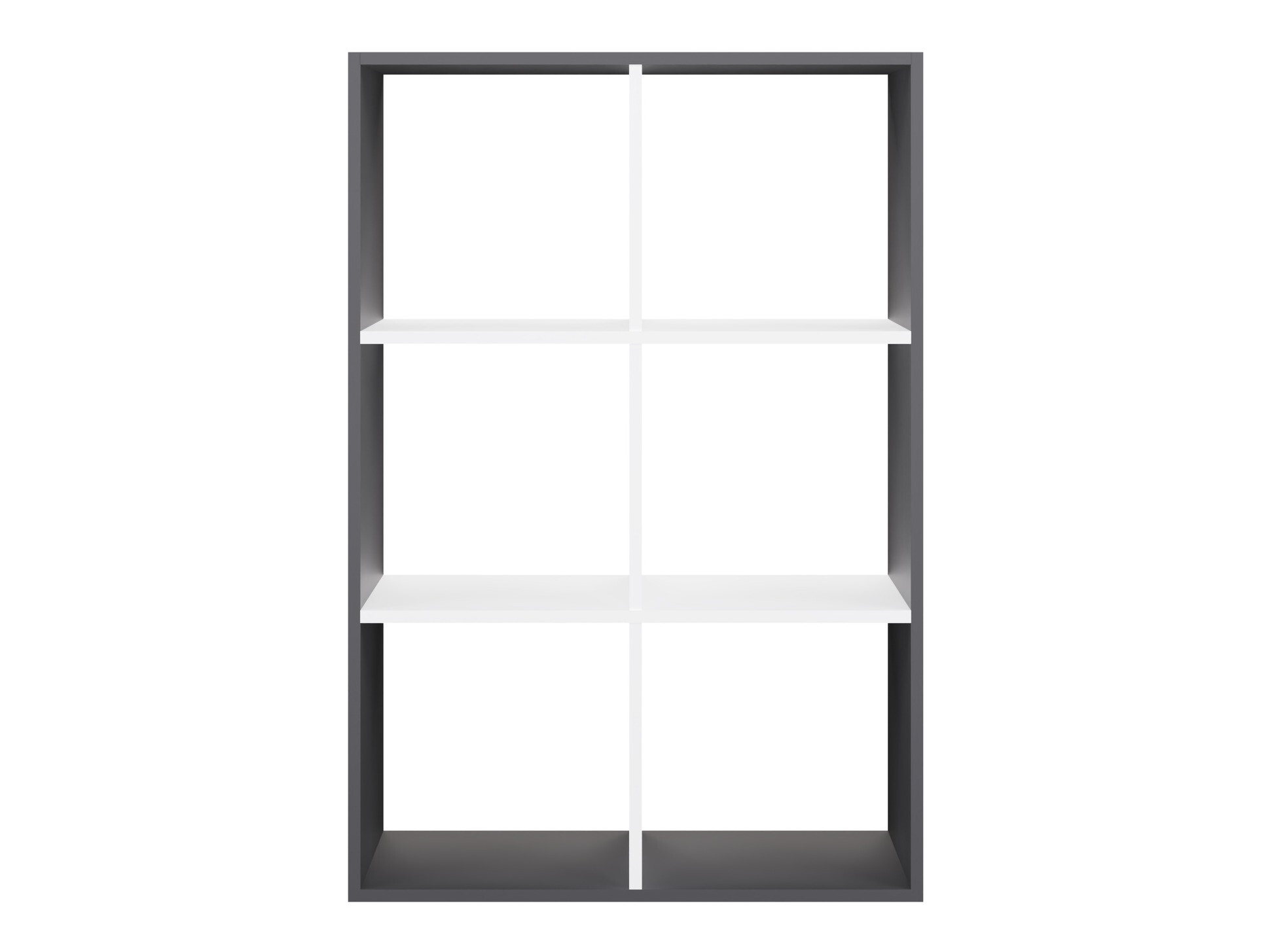 Könyvespolc Mandeville 287 (Fehér + Antracit)