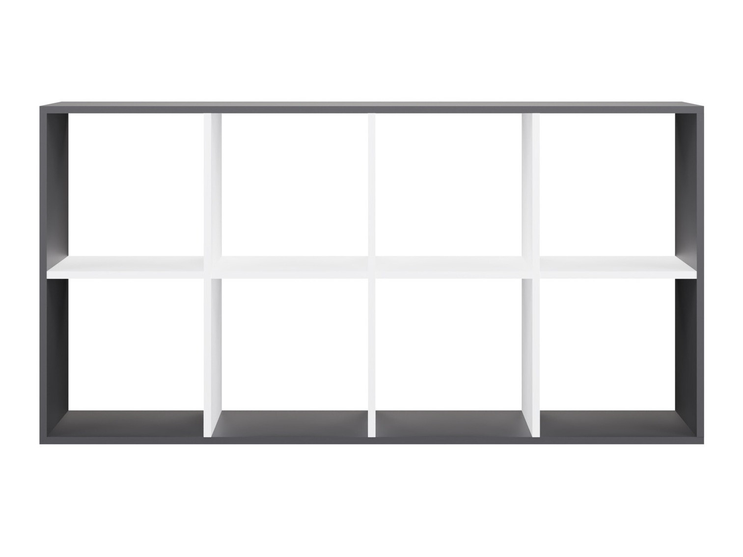 Könyvespolc Mandeville 288 (Fehér + Antracit)