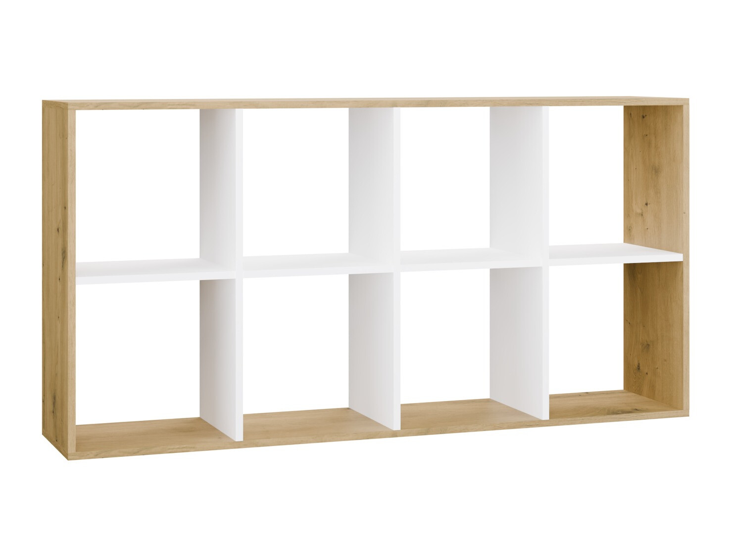 Könyvespolc Mandeville 288 (Fehér + Artisan tölgy)