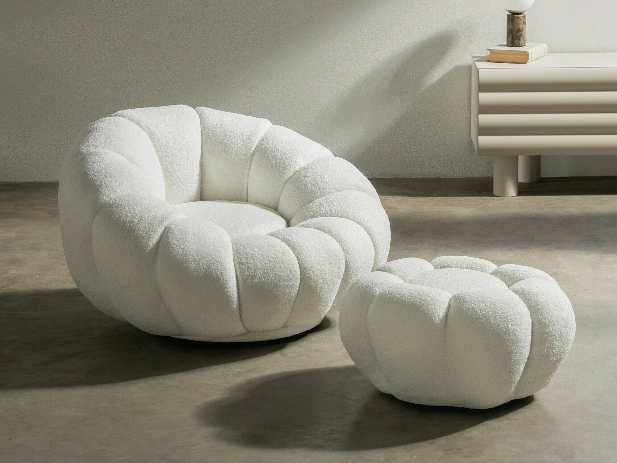 Puff Burleson 153 (Fehér)