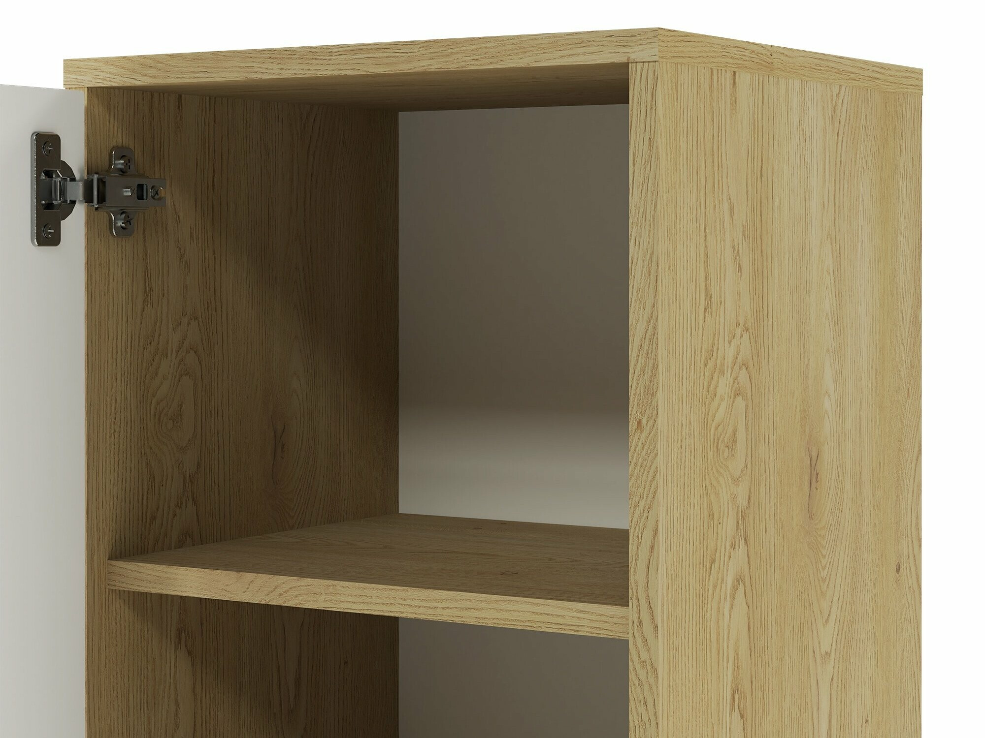 Fali fürdőszoba szekrény Burleson 160 (Tölgy)