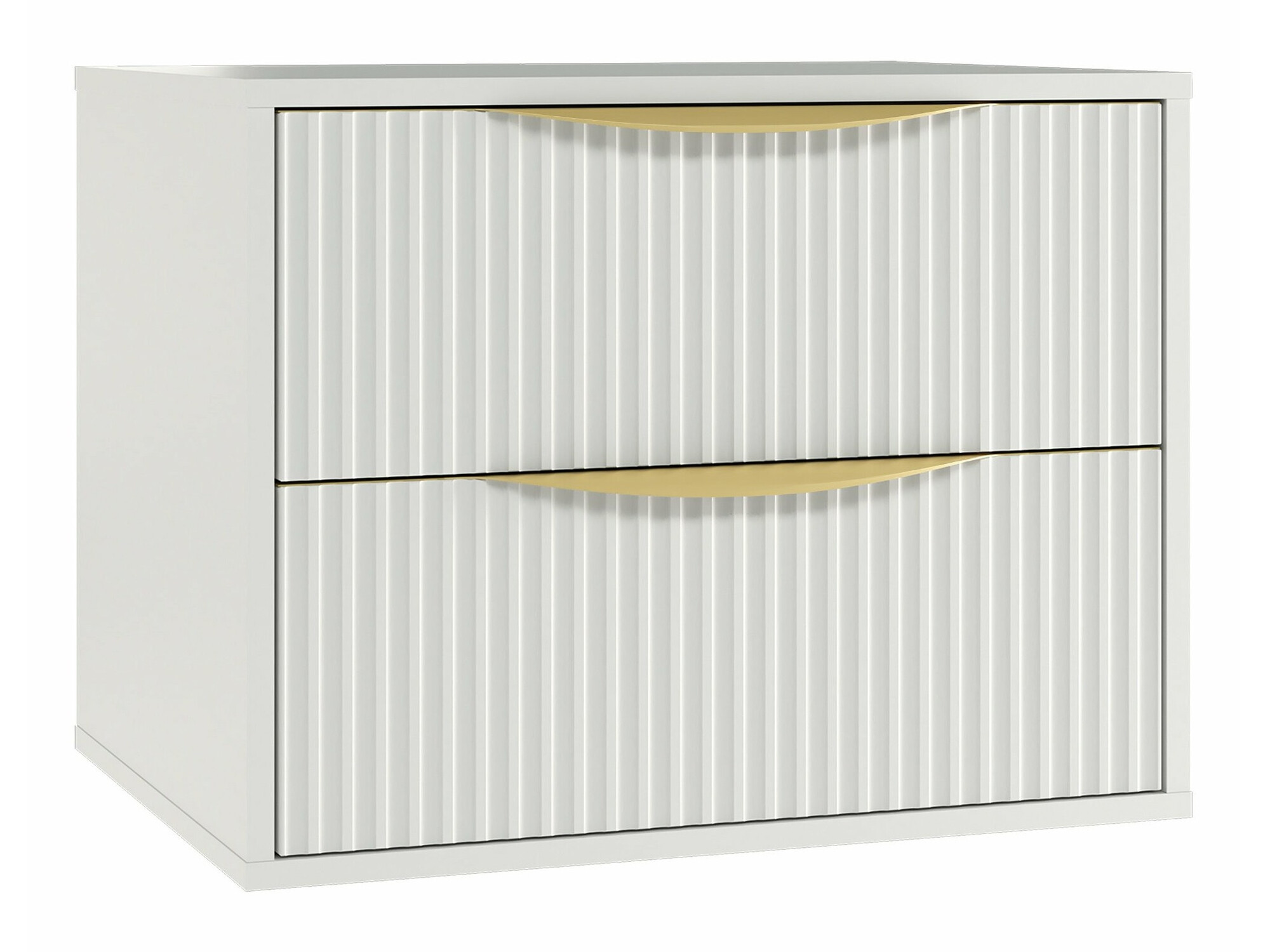 Fali szekrény mosdónak Burleson 162 (Fehér)