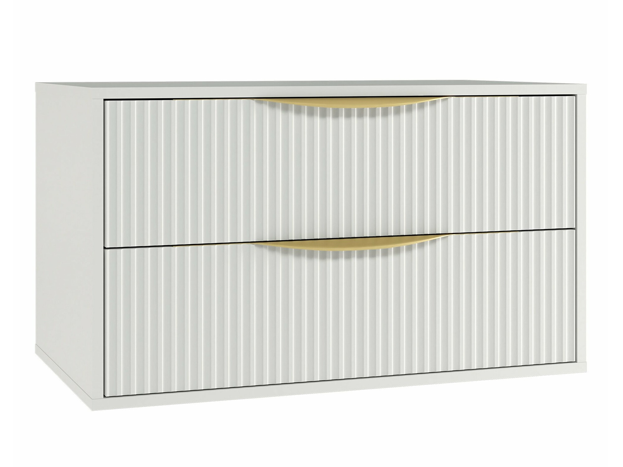 Fali szekrény mosdónak Burleson 163 (Fehér)