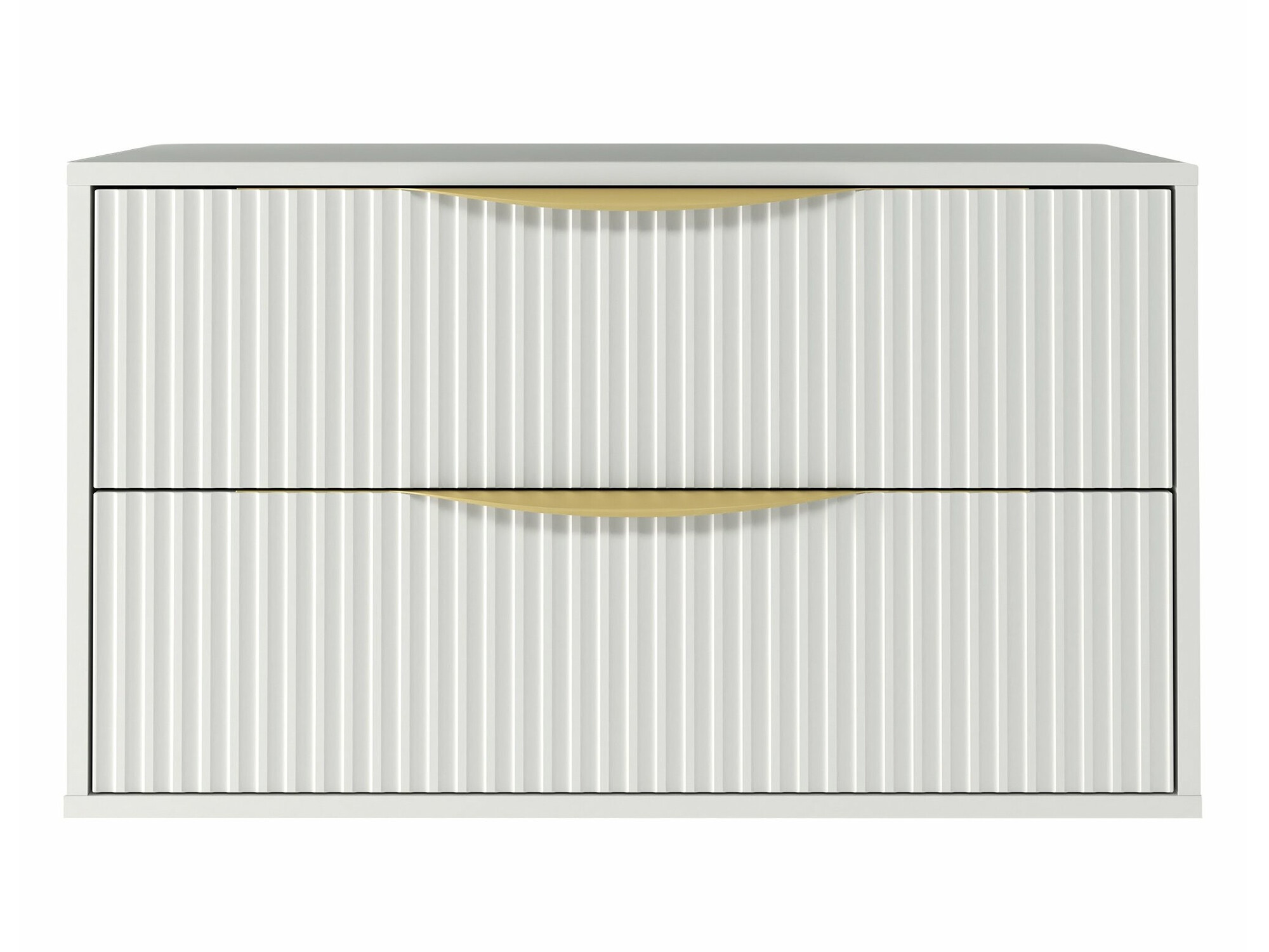 Fali szekrény mosdónak Burleson 163 (Fehér)