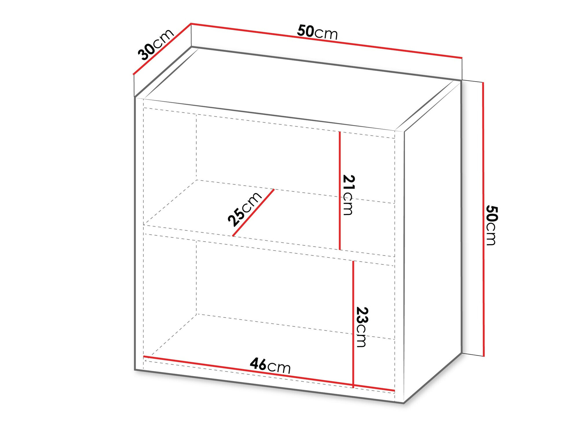 Fali szekrény Species (Fekete + Wotan tölgy)