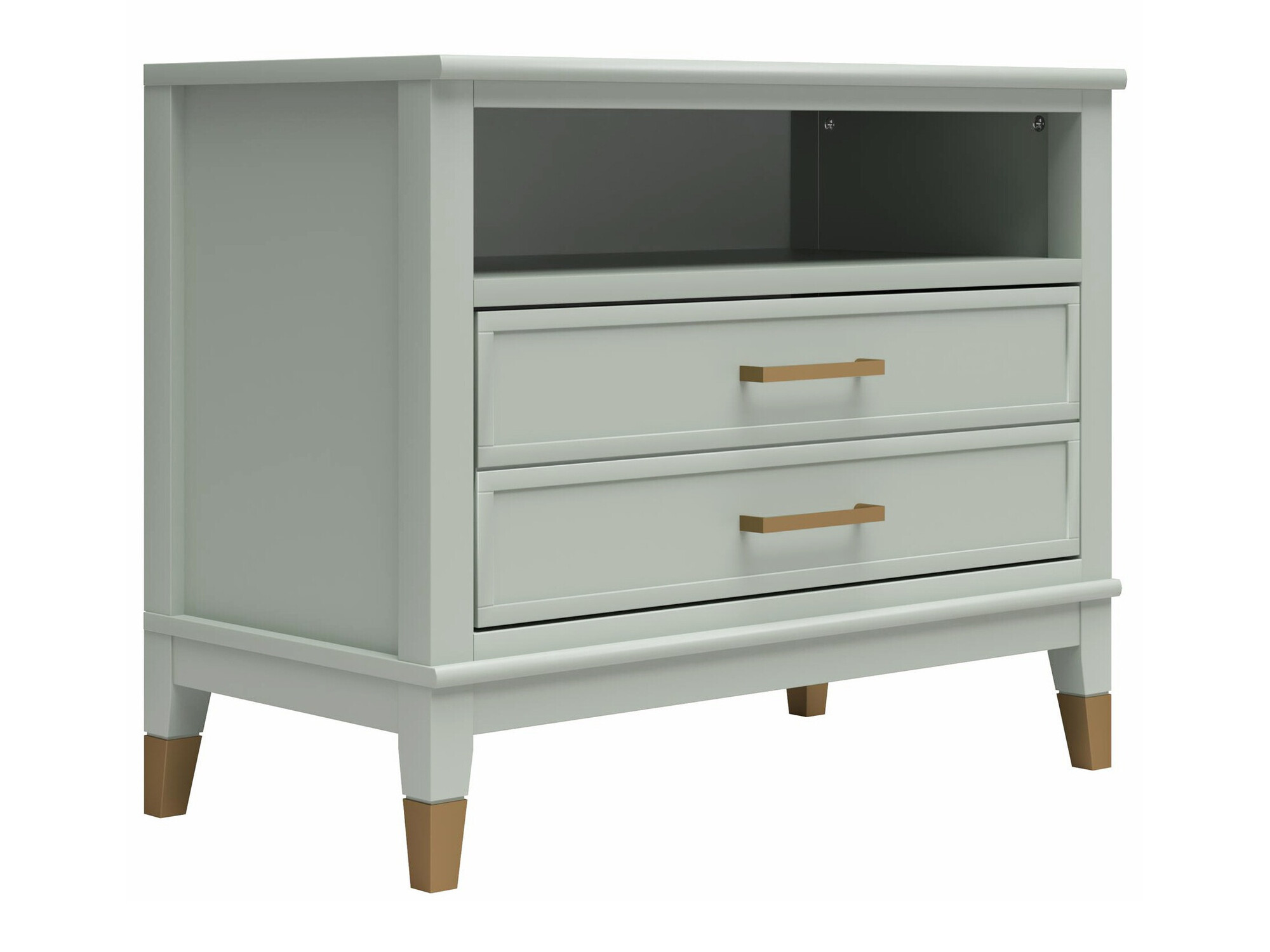 Éjjeliszekrény CosmoLiving by Cosmopolitan Belromu 107 (Zöld)