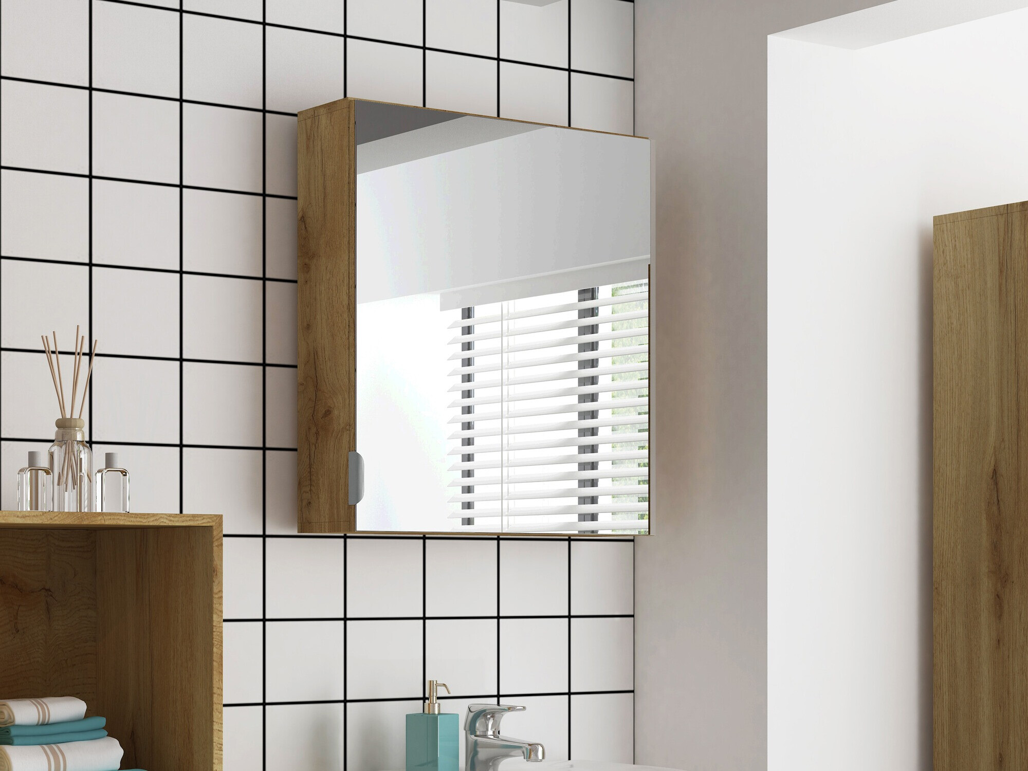 Fürdőszoba tükörszekrény Denton 1470