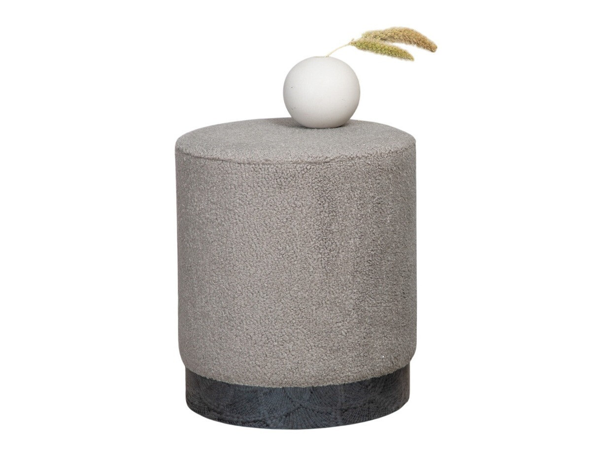 Puff Dallas 2936 (Szürke + Fényes fekete)