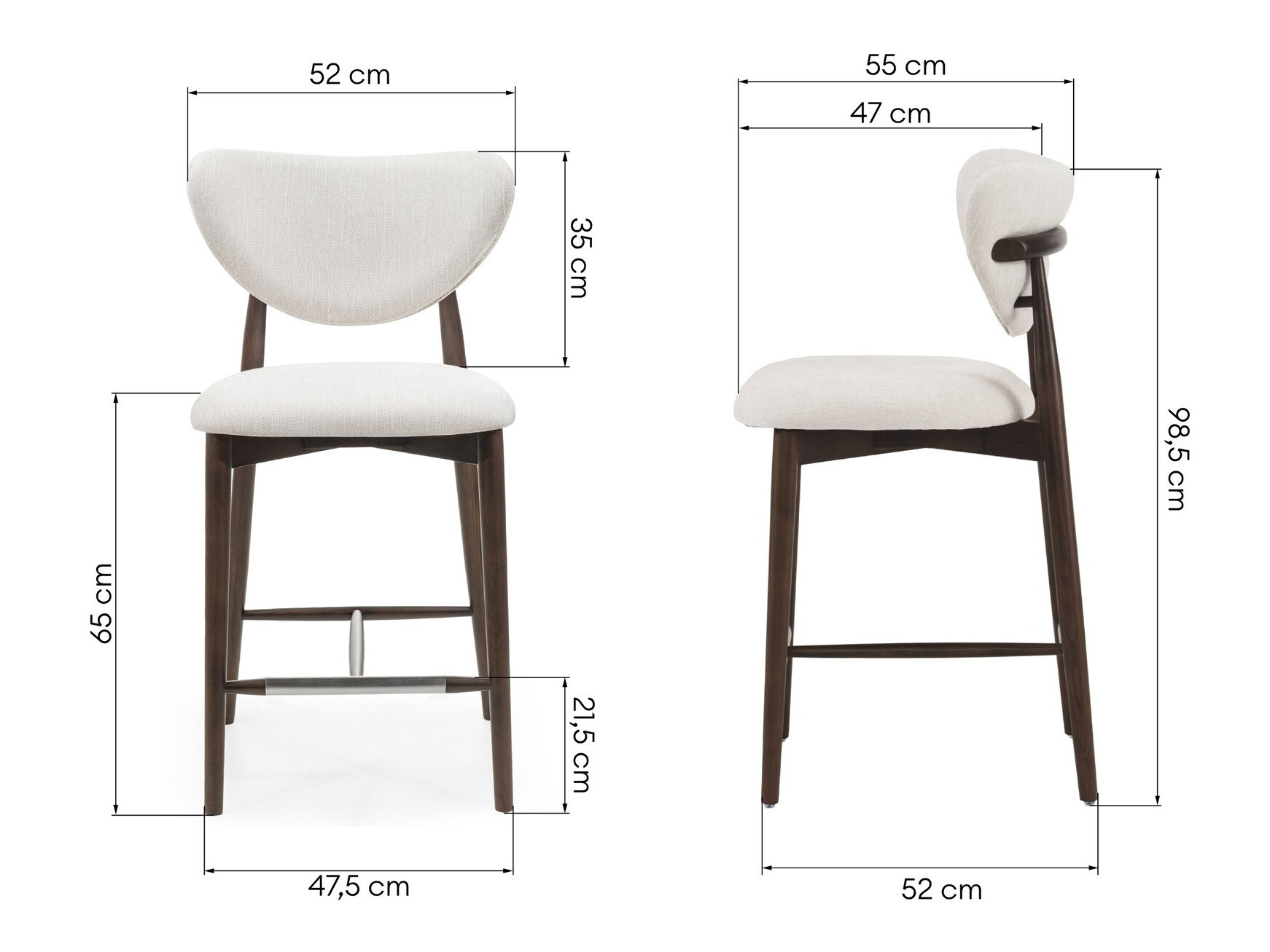 Alacsony bárszék Burleson 200