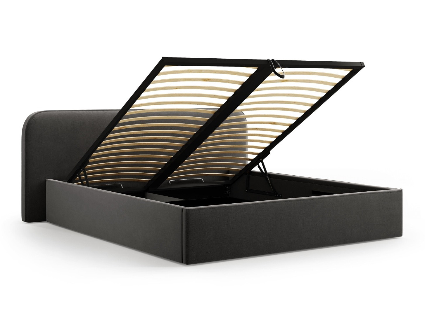 Ágy Beckley 158 (Portland Black)