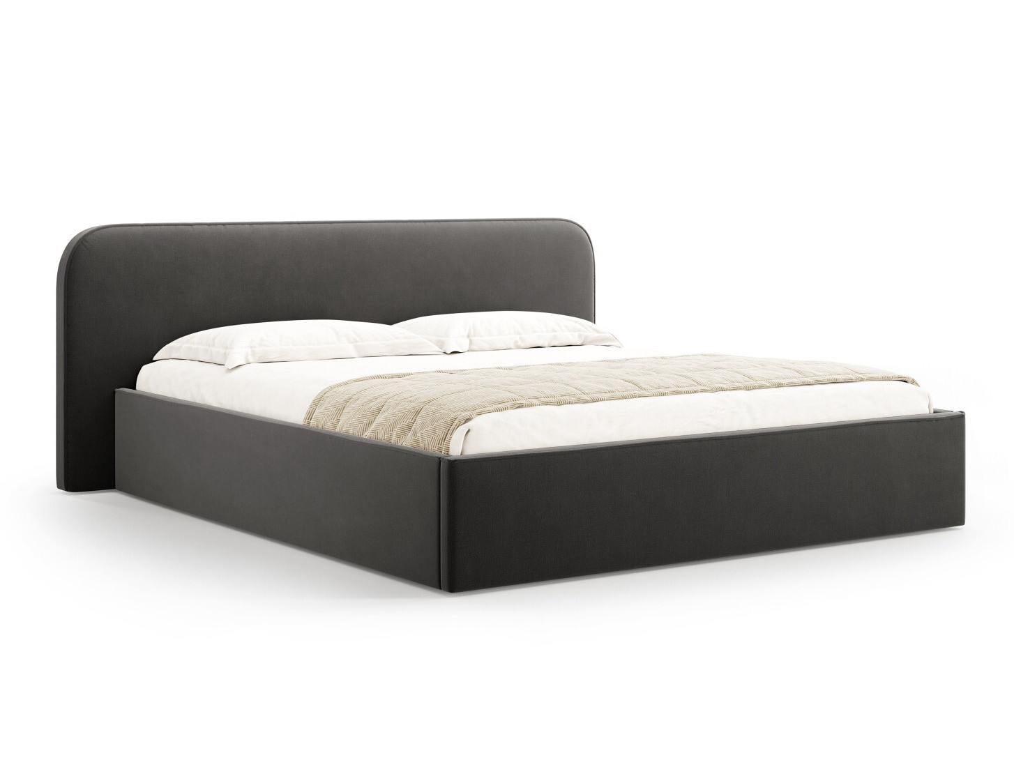 Ágy Beckley 158 (Portland Black)