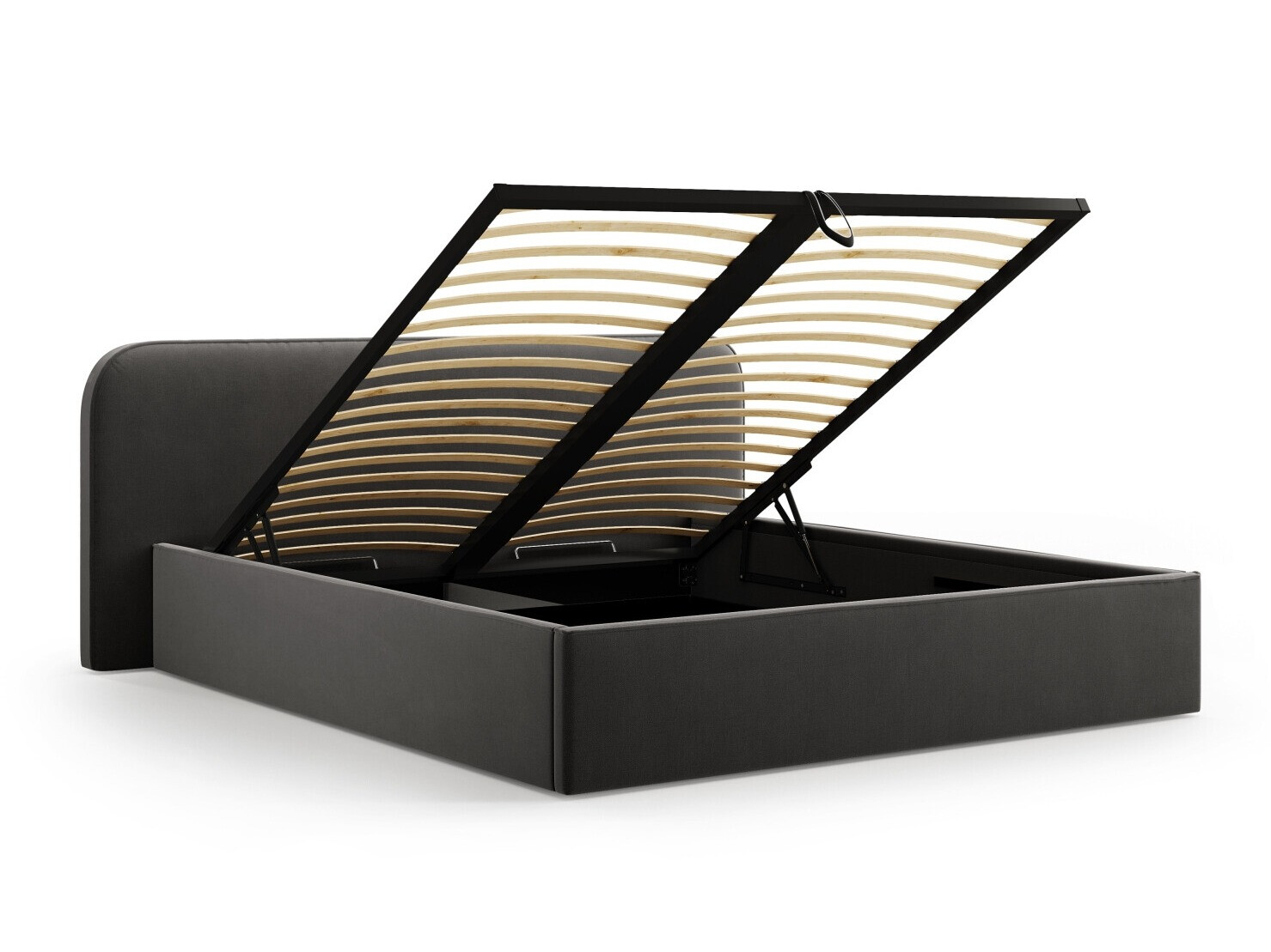 Ágy Beckley 158 (Portland Black)