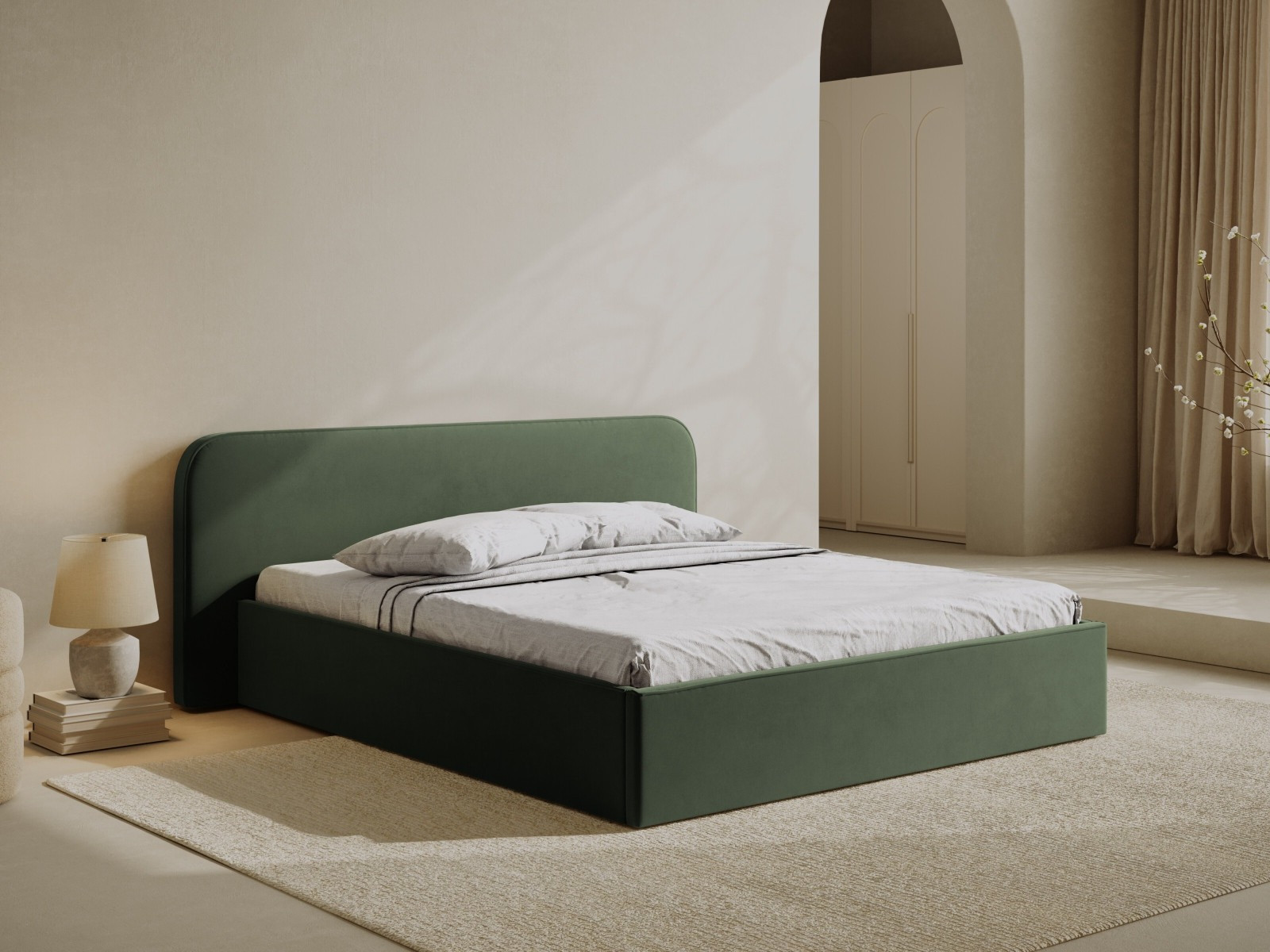 Ágy Beckley 158 (Portland Moss)