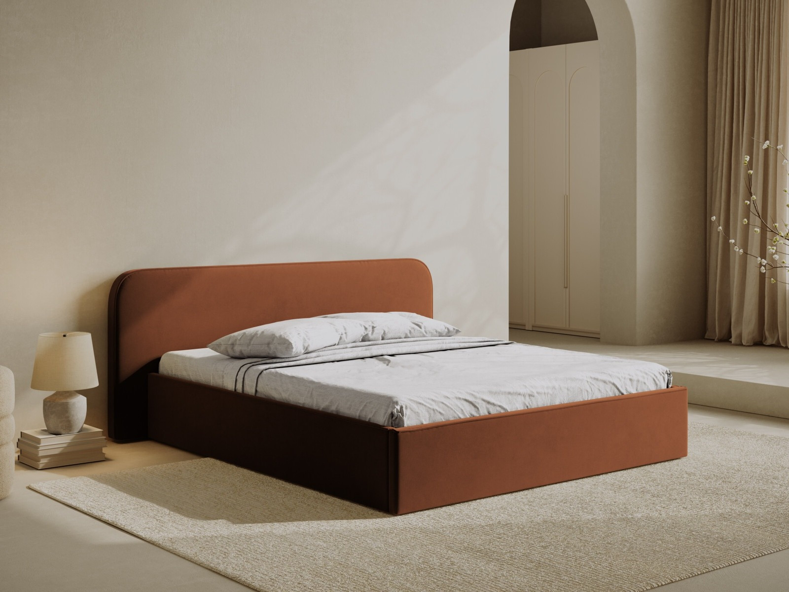 Ágy Beckley 158 (Portland Rust)