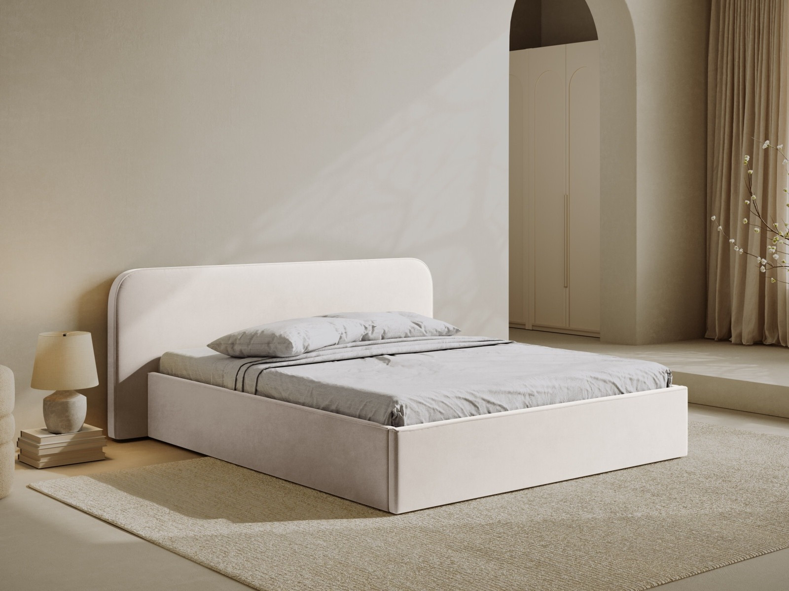 Ágy Beckley 158 (Portland White)