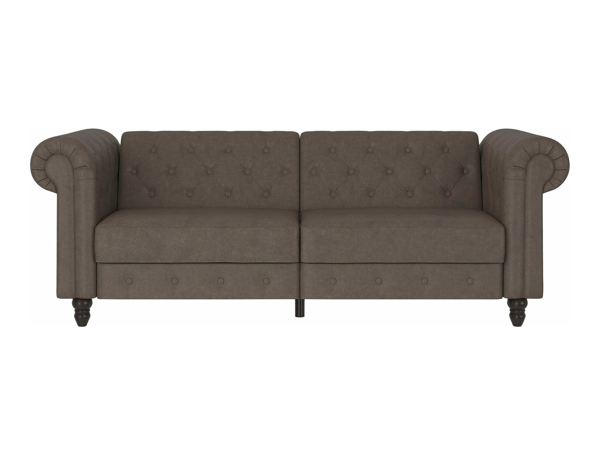 Chesterfield kanapé Tulsa 217 (Sötét barna)