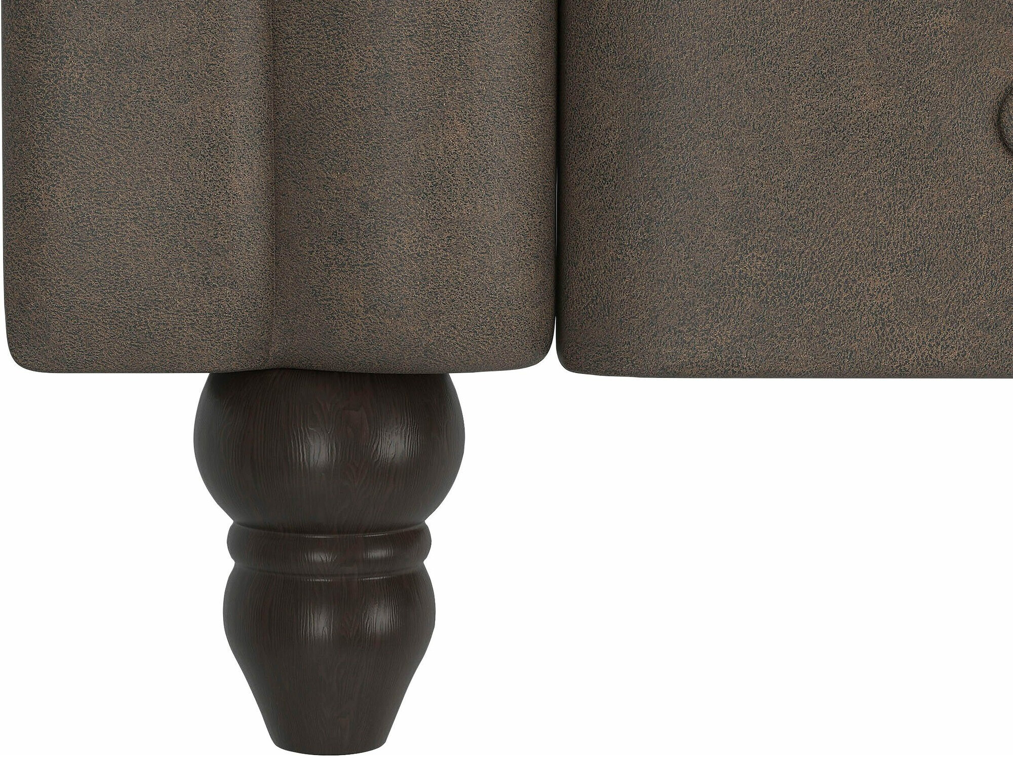 Chesterfield kanapé Tulsa 217 (Sötét barna)