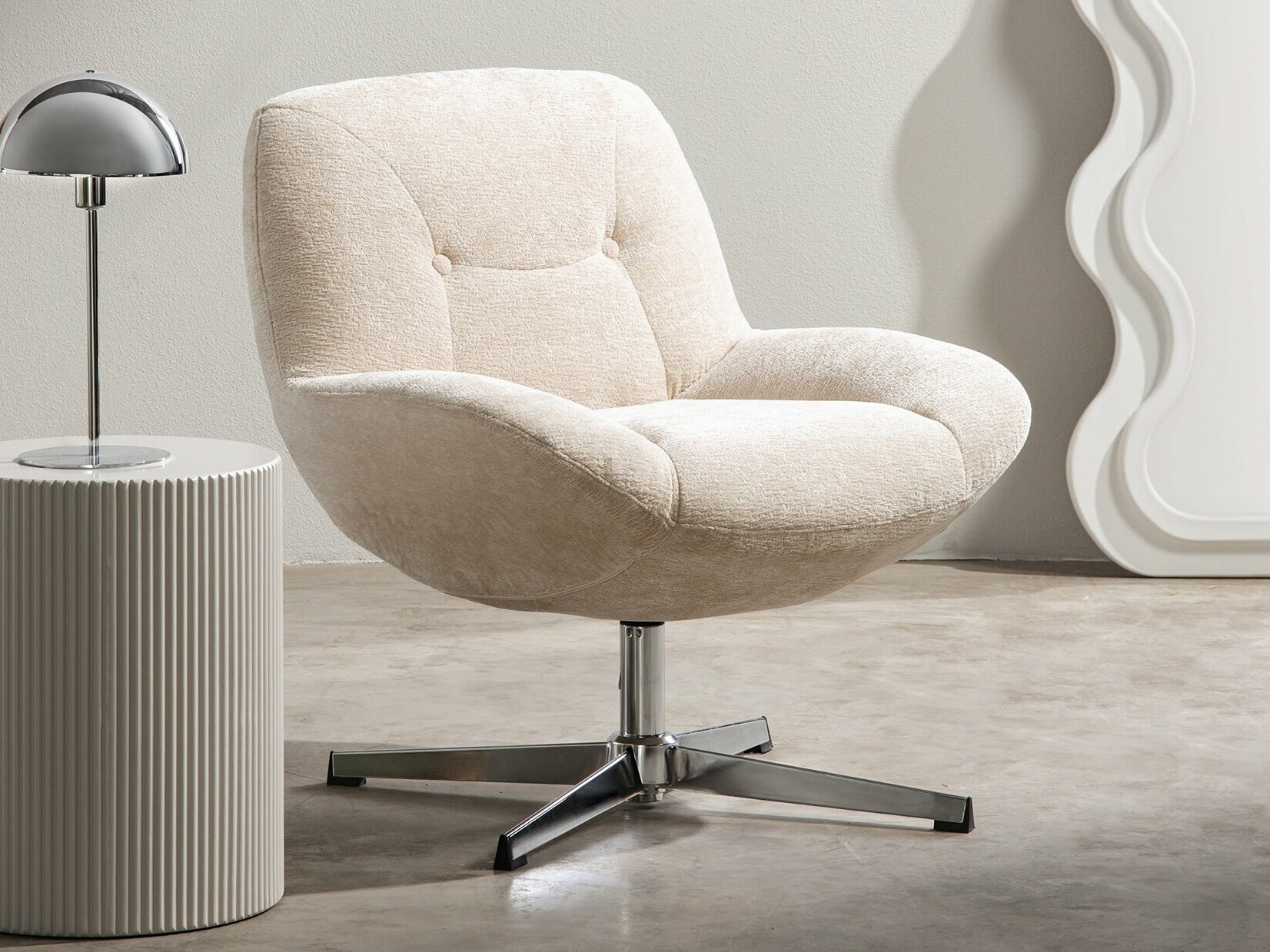 Fotel Burleson 214 (Krém)