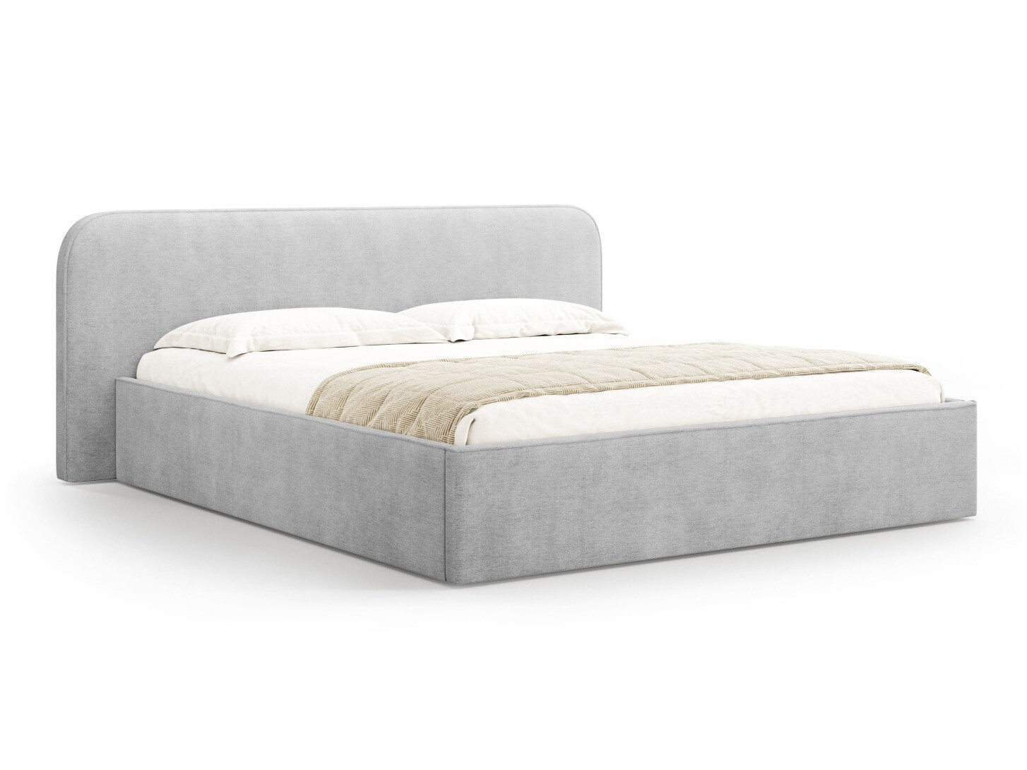 Ágy Beckley 158 (Babel Világosszürke)