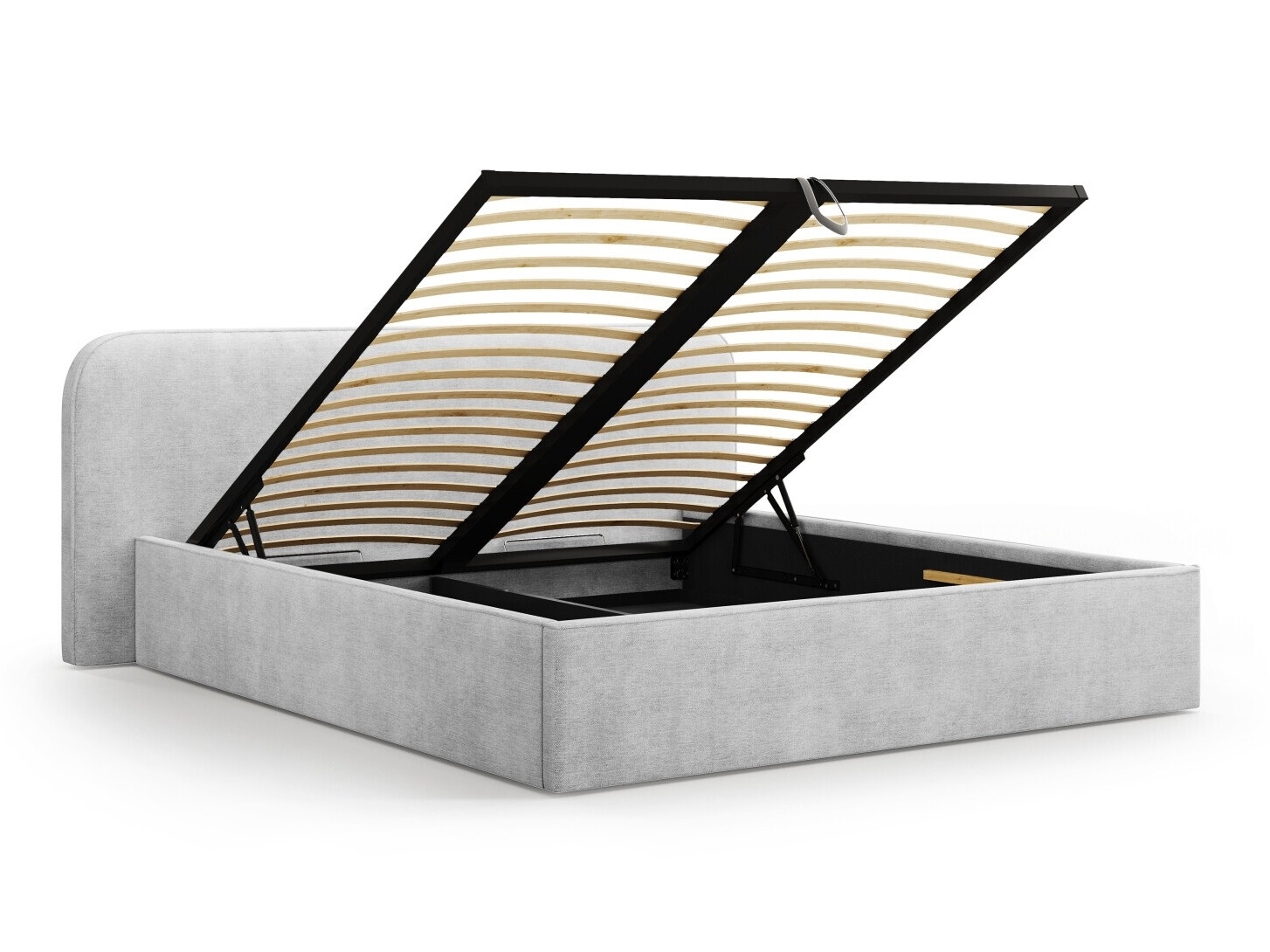 Ágy Beckley 158 (Babel Világosszürke)