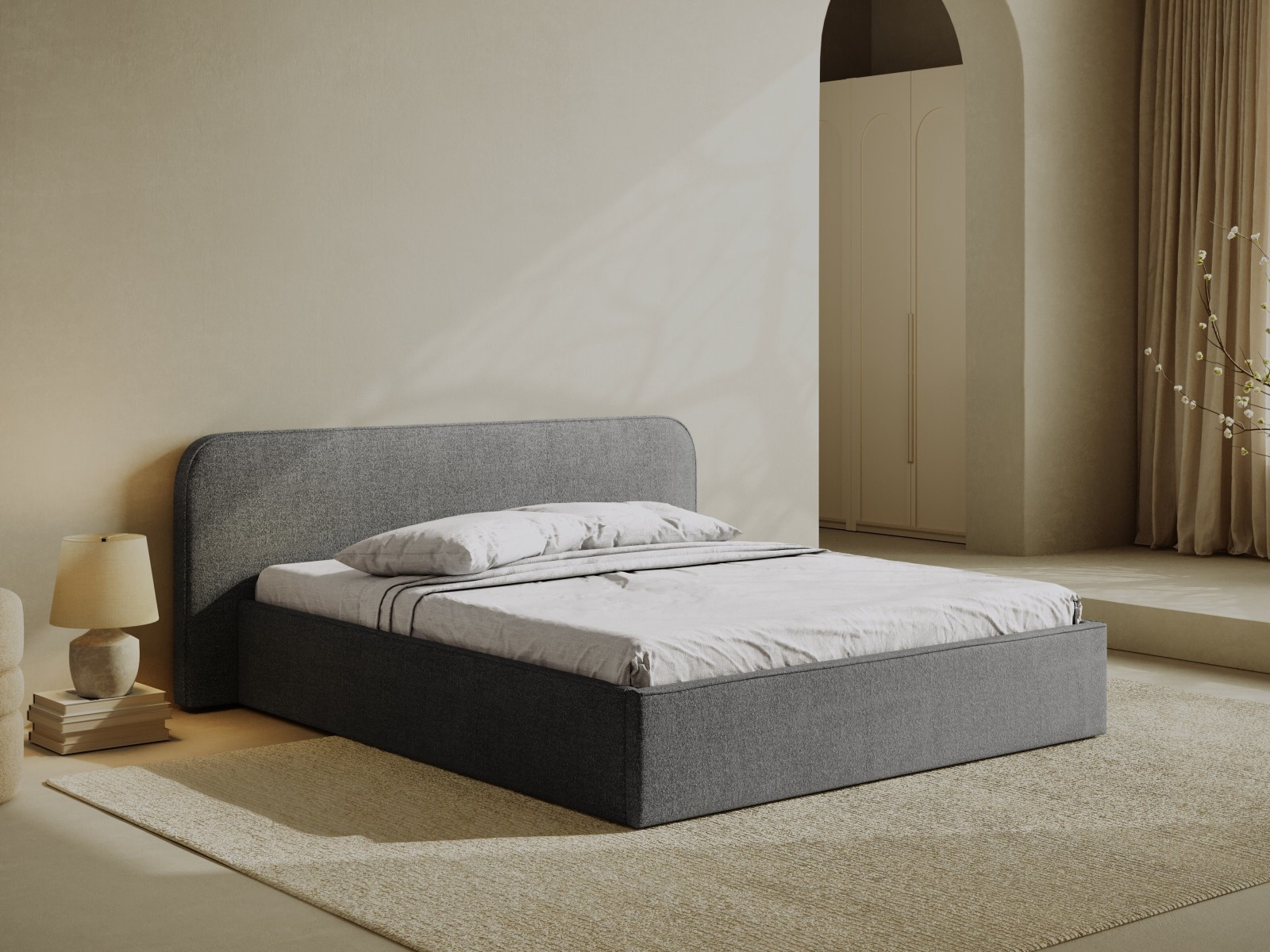 Ágy Beckley 158 (Monet Graphite)