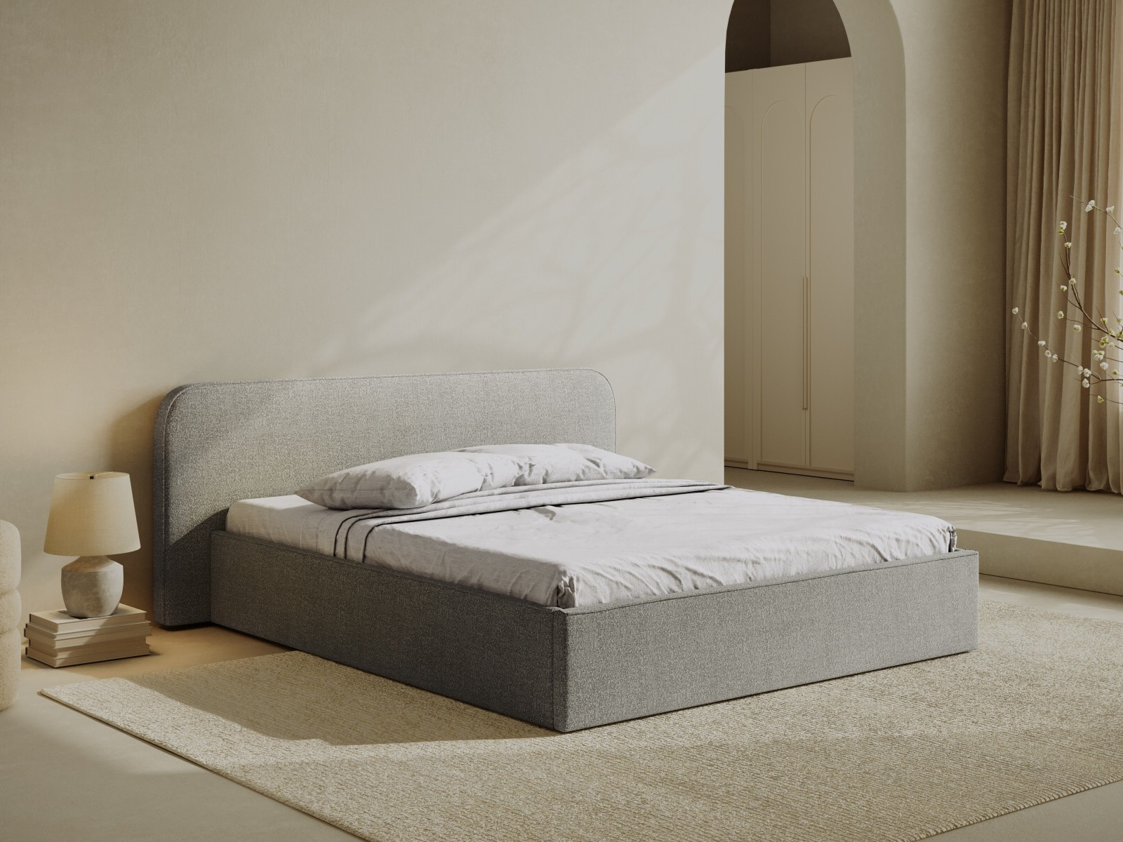 Ágy Beckley 158 (Monet Silver)