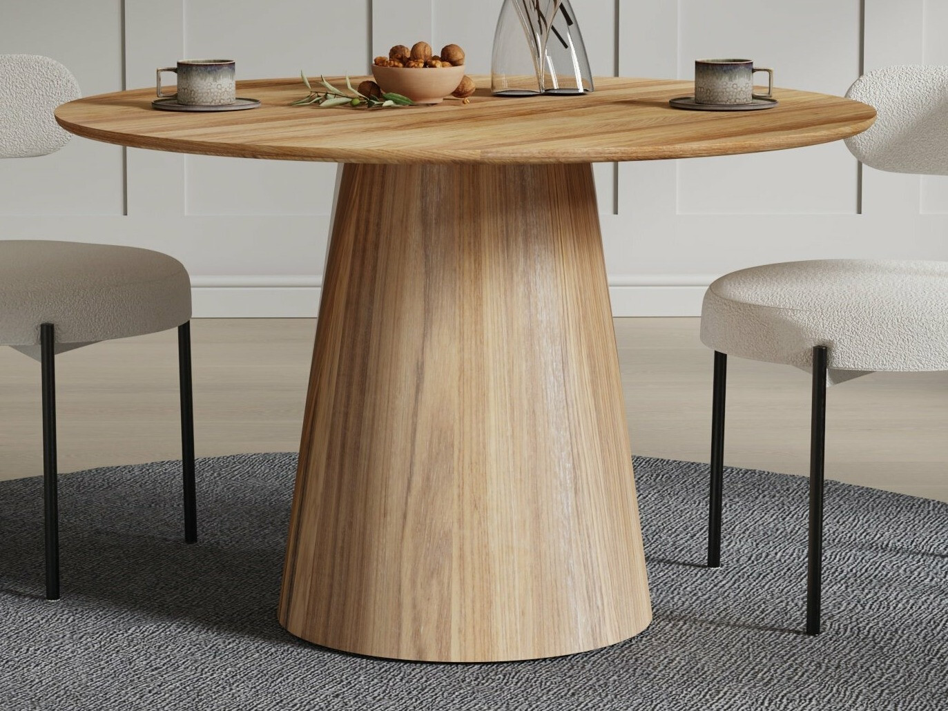 Asztal Burleson 228 (Világos fa)