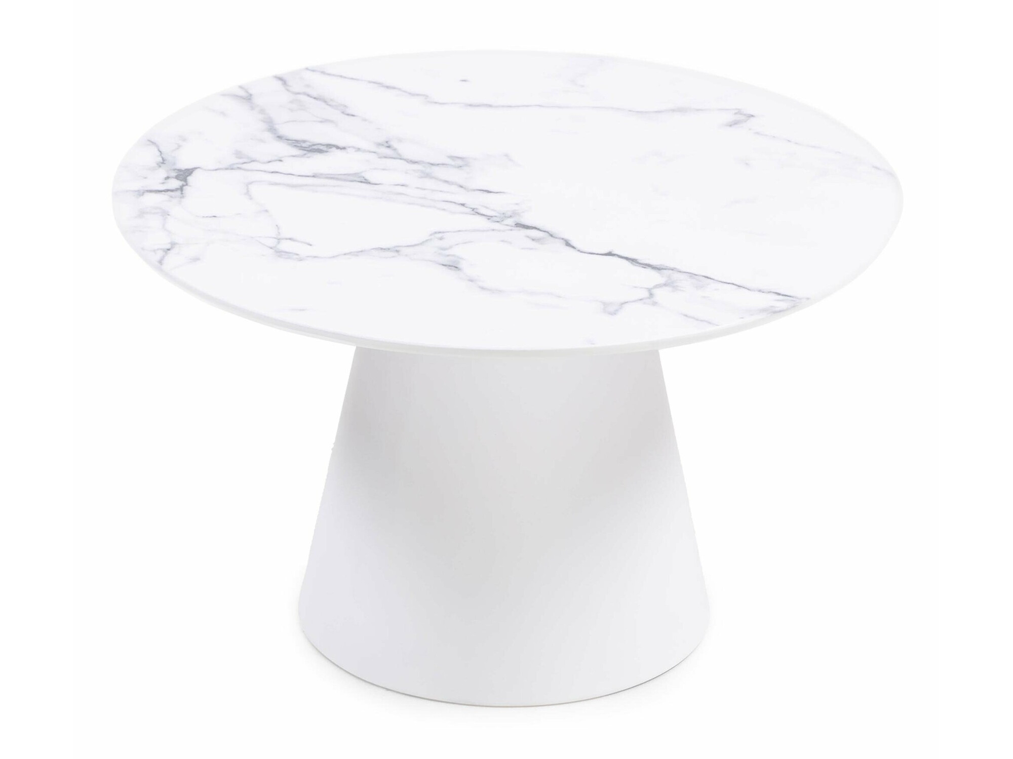 Dohányzóasztal Burleson 439 (Fehér márvány)