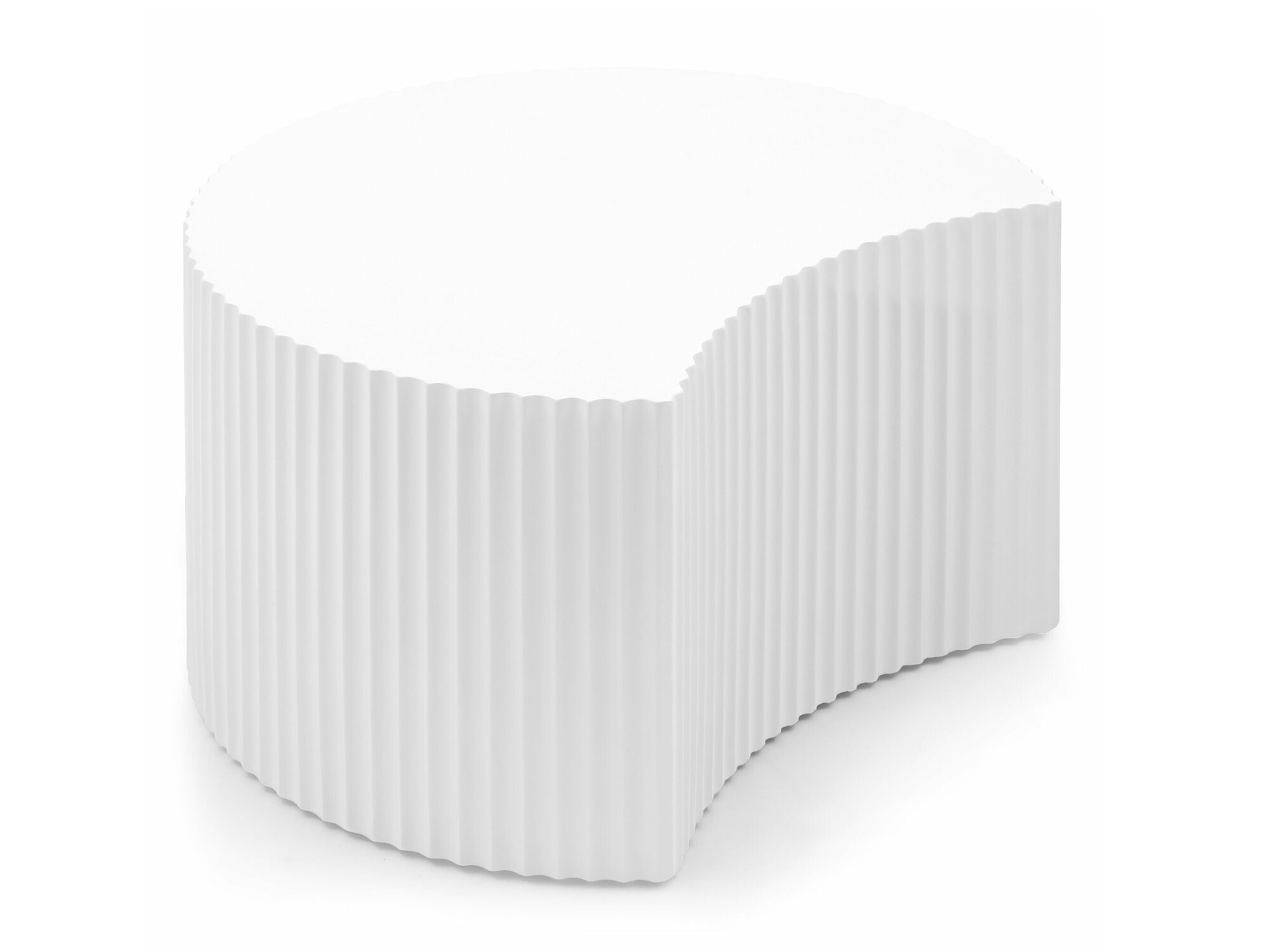 Dohányzóasztal szett Burleson 234 (Fehér)