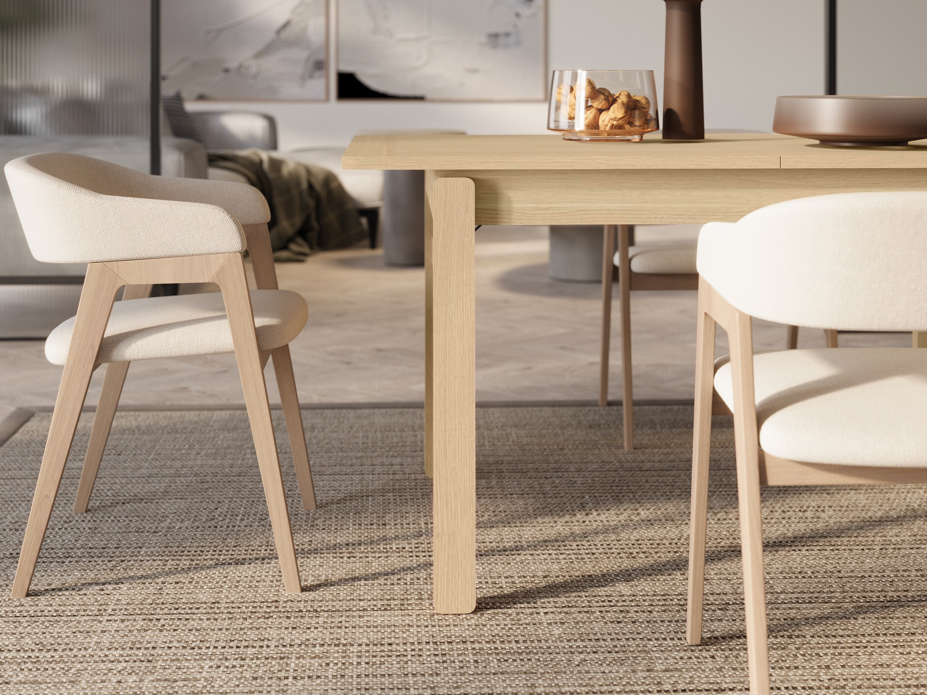 Asztal Fresno 173 (Világos tölgy)