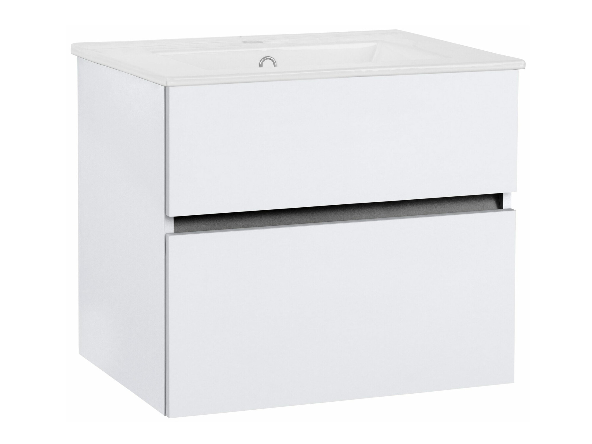 Fali szekrény mosdónak Denton 1478 (Fehér)