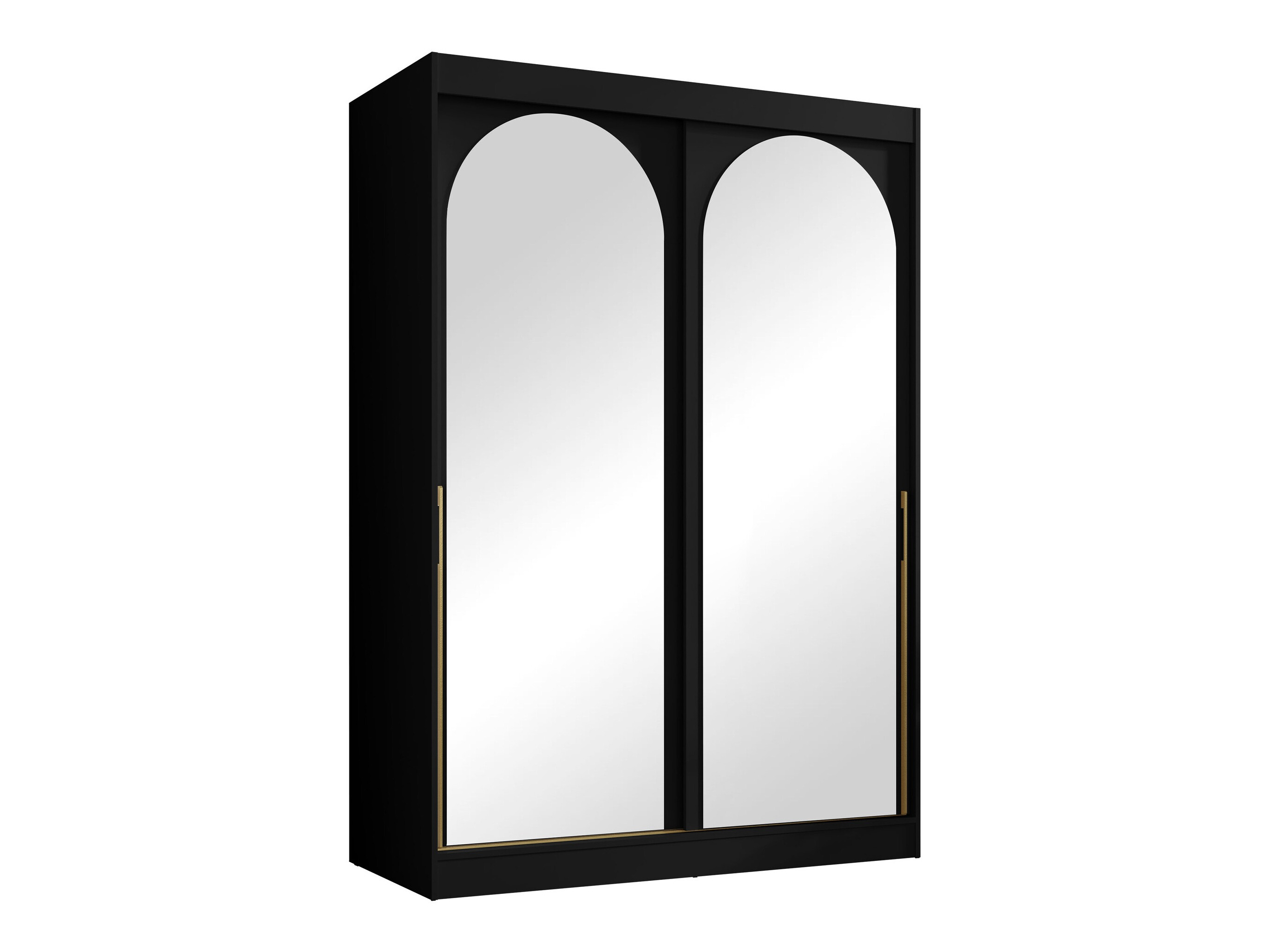 Gardróbszekrény Toledo 131 (Fekete)