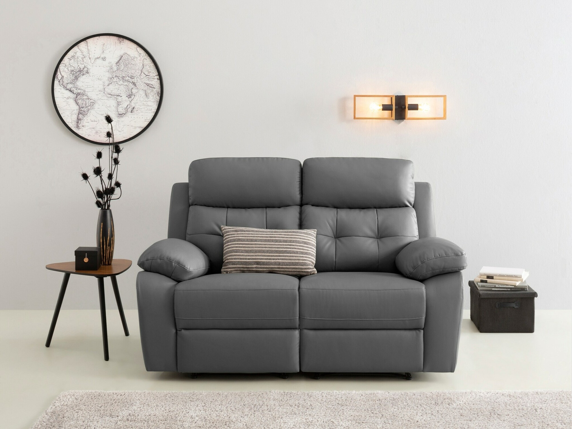 Relax kanapé Denton 1479 (Szürke)