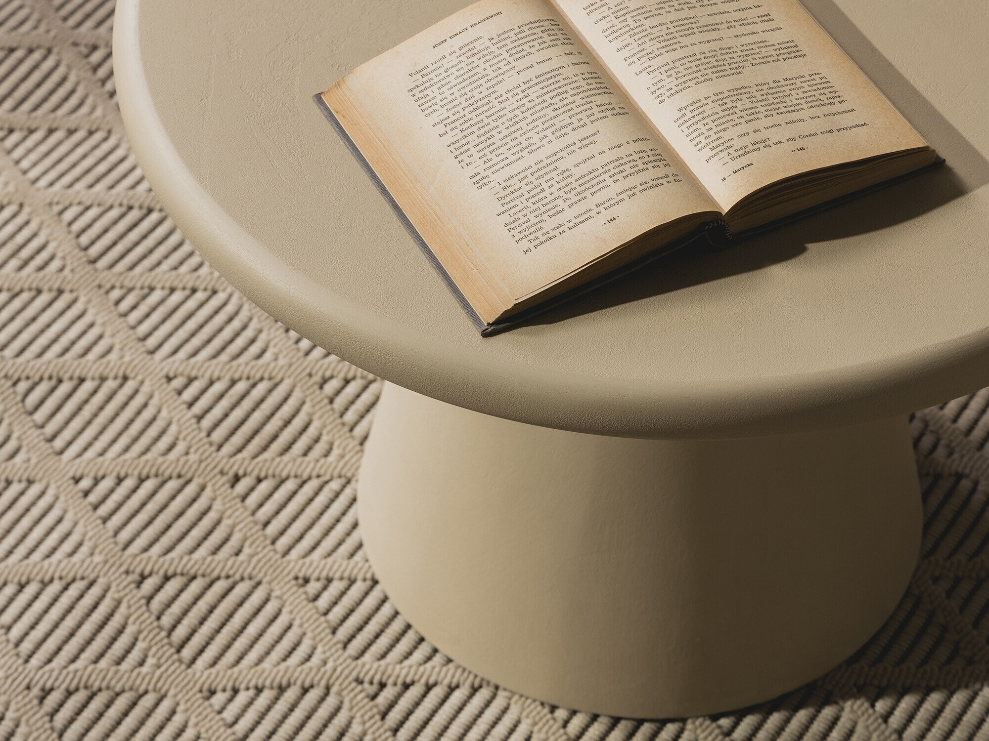 Dohányzóasztal Burleson 253 (Bézs)