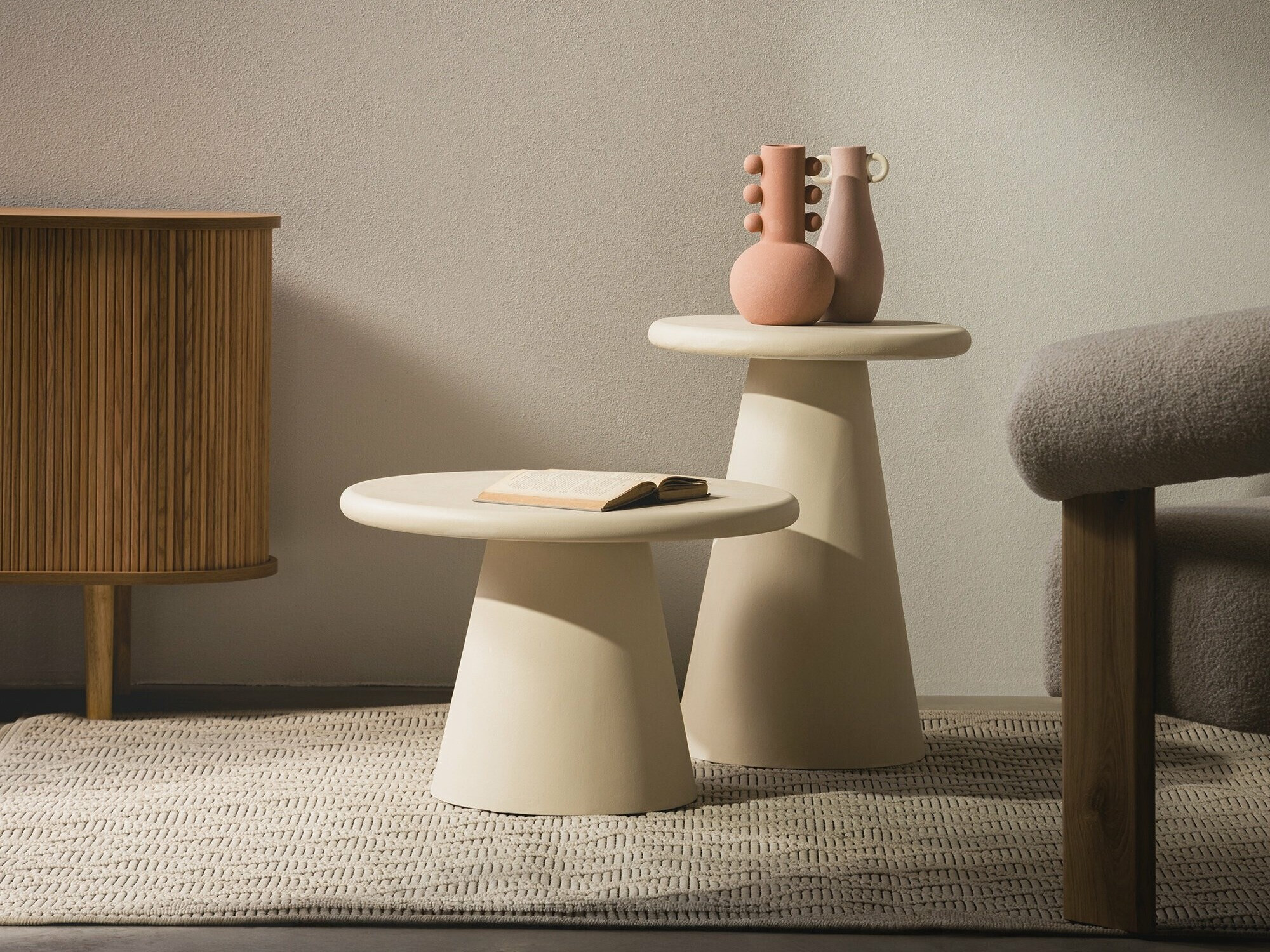 Dohányzóasztal Burleson 253 (Bézs)