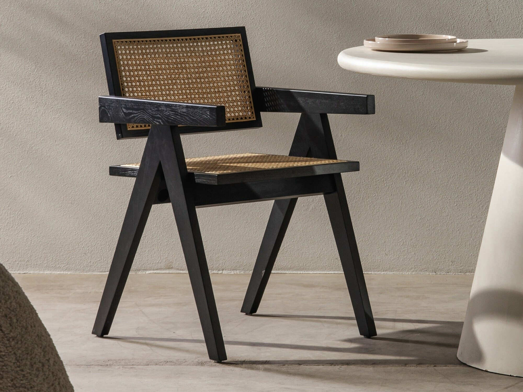 Szék Burleson 245 (Fekete + Világosbarna)