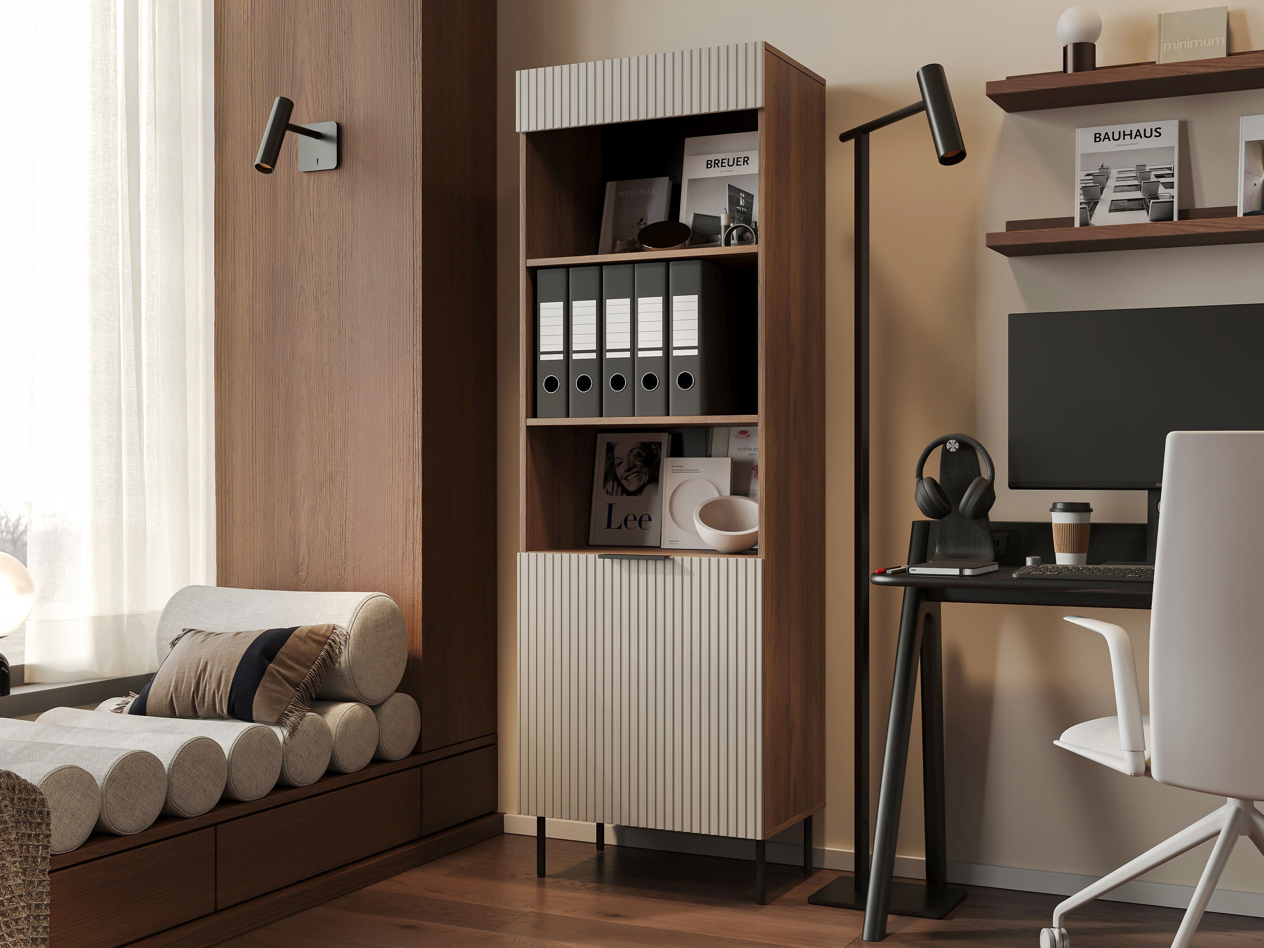 Könyvespolc Mardalu 102