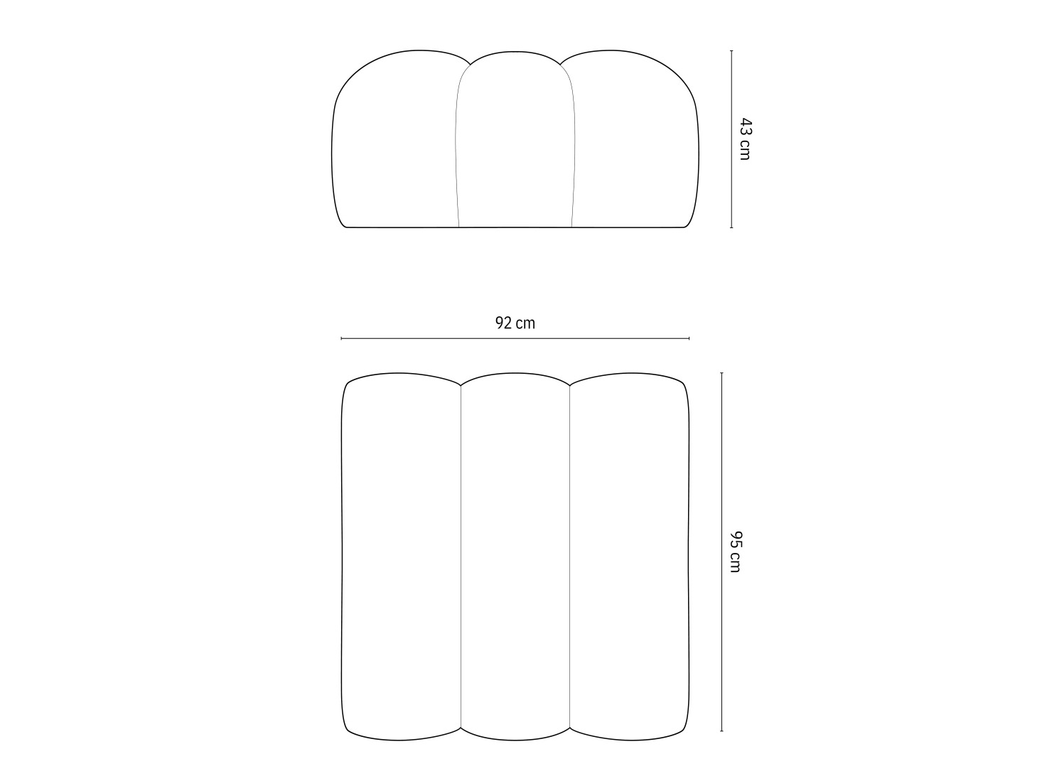 Kárpitozott pad Cirleve 109 (Salvador 1)