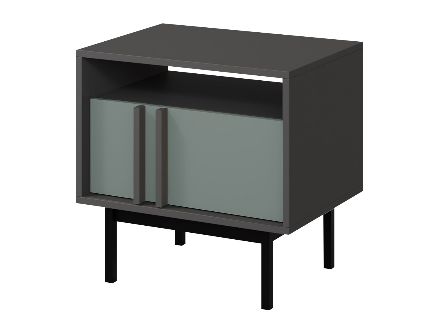 Éjjeliszekrény Levali 112 (Poros zöld)