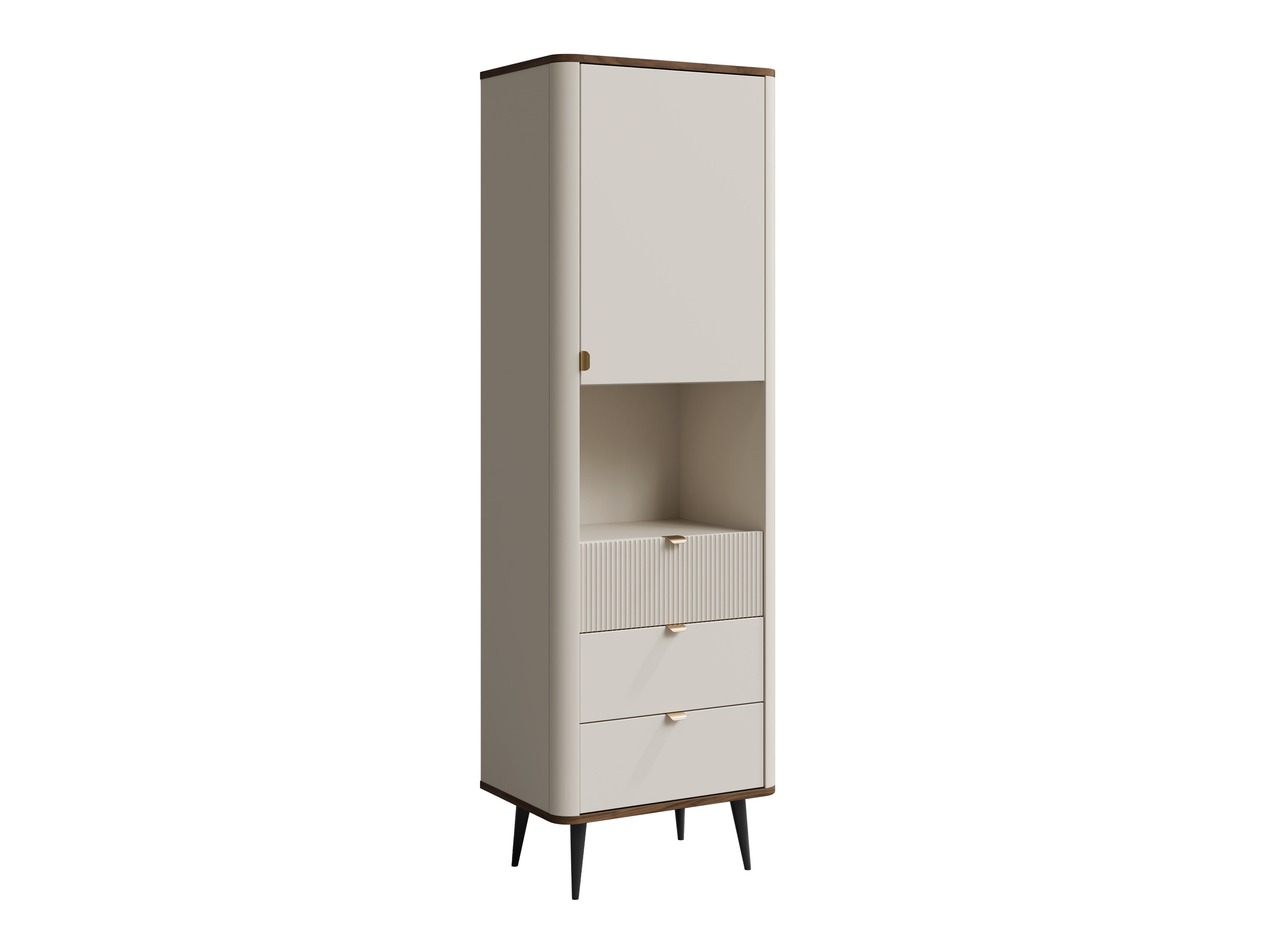 Könyvespolc Lufela 103 (Kasmír + Dió)