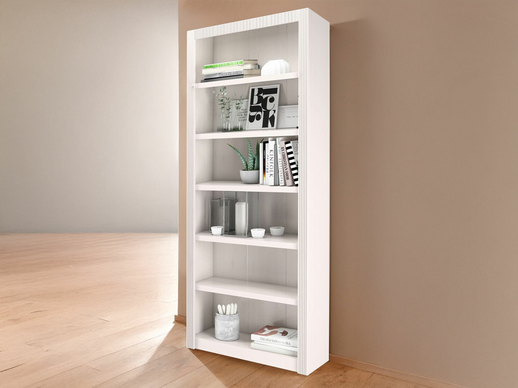 Könyvespolc Orlmara 100 (Fehér)
