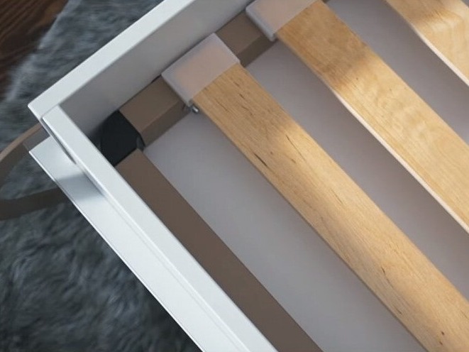 Szekrényágy Concept Pro Lenart Levfere 108 (Szürke)