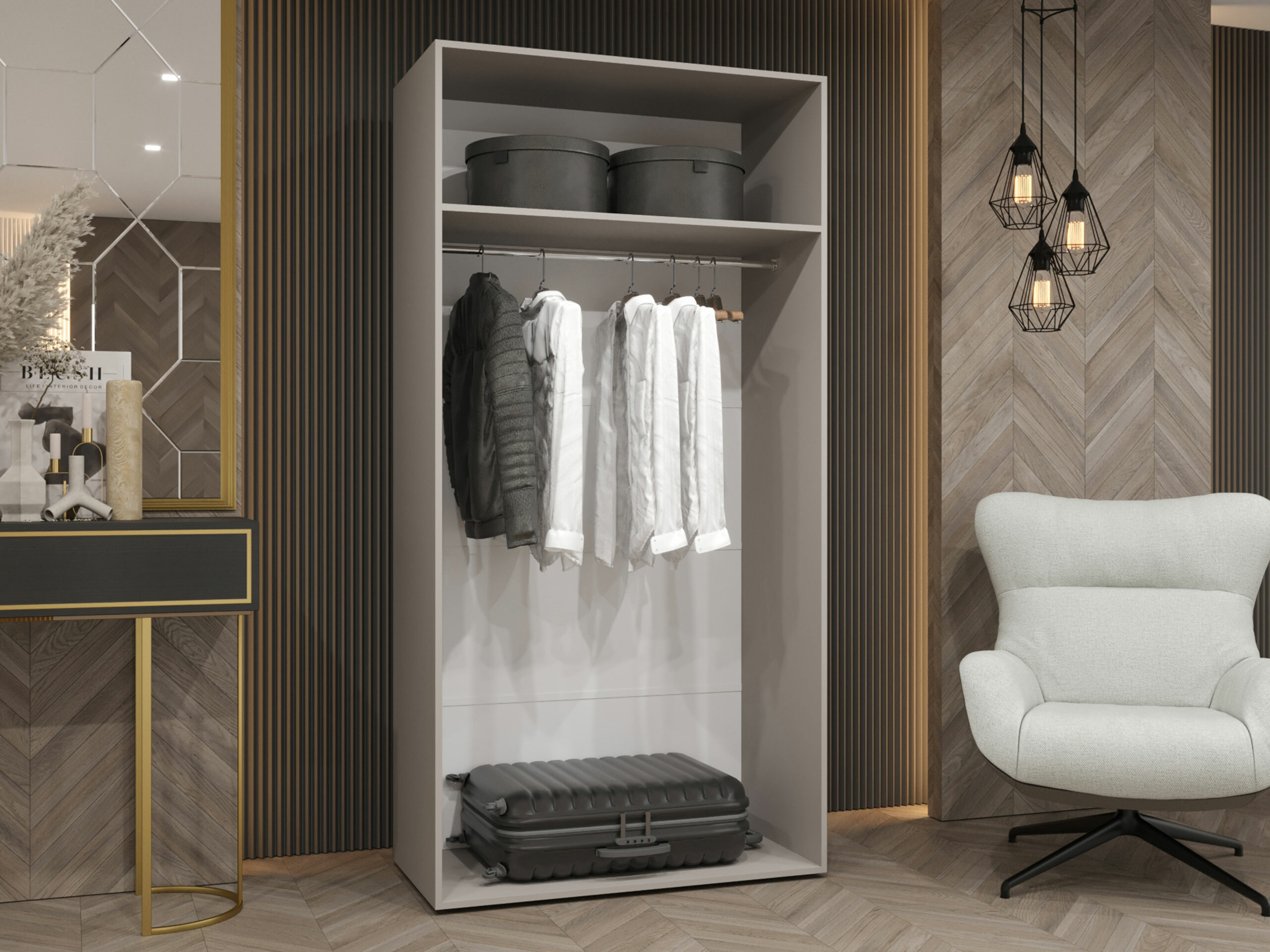 Gardróbszekrény Hartford 510 (Kasmír)