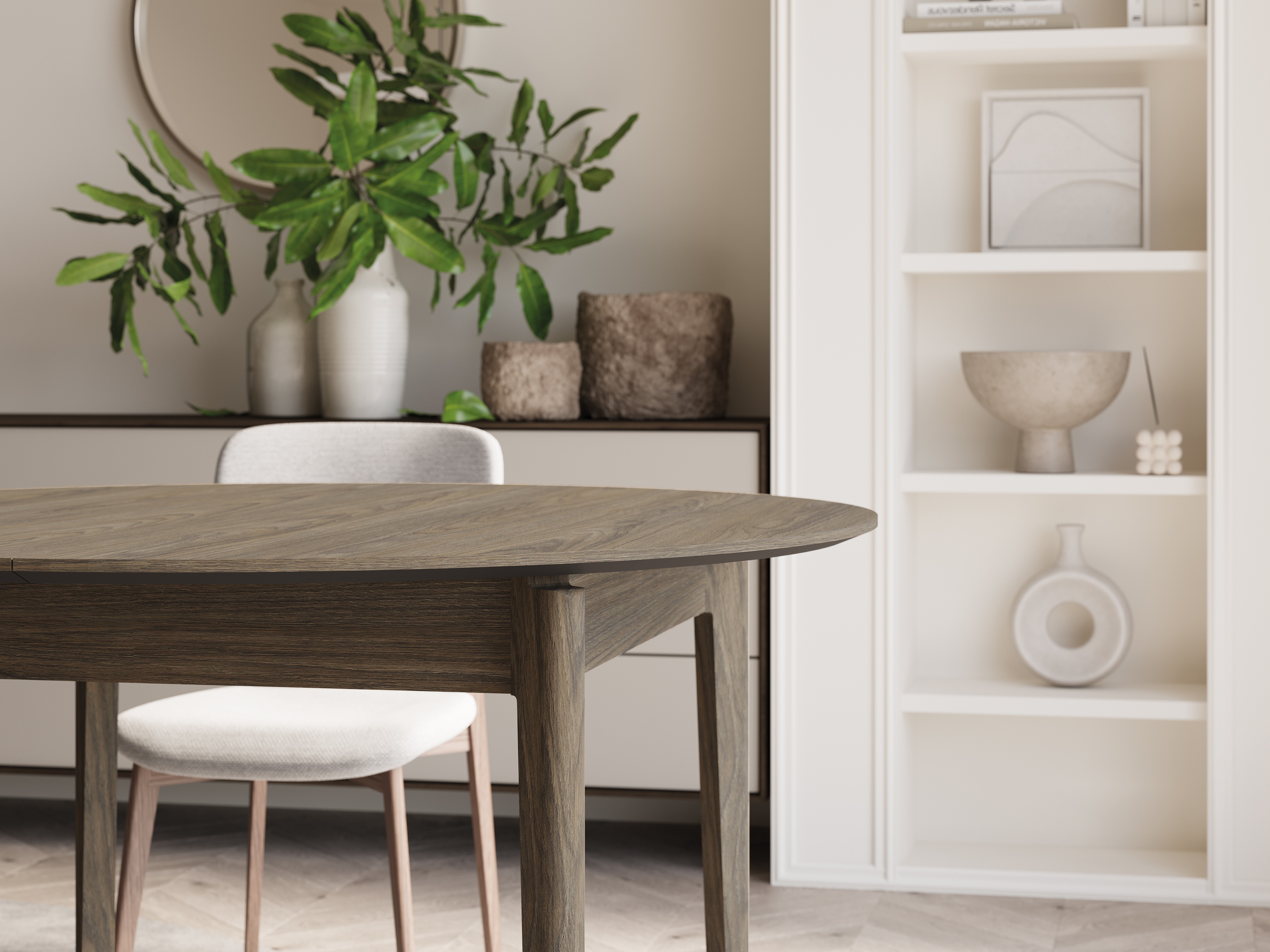 Asztal Fresno 175 (Sötét tölgy)