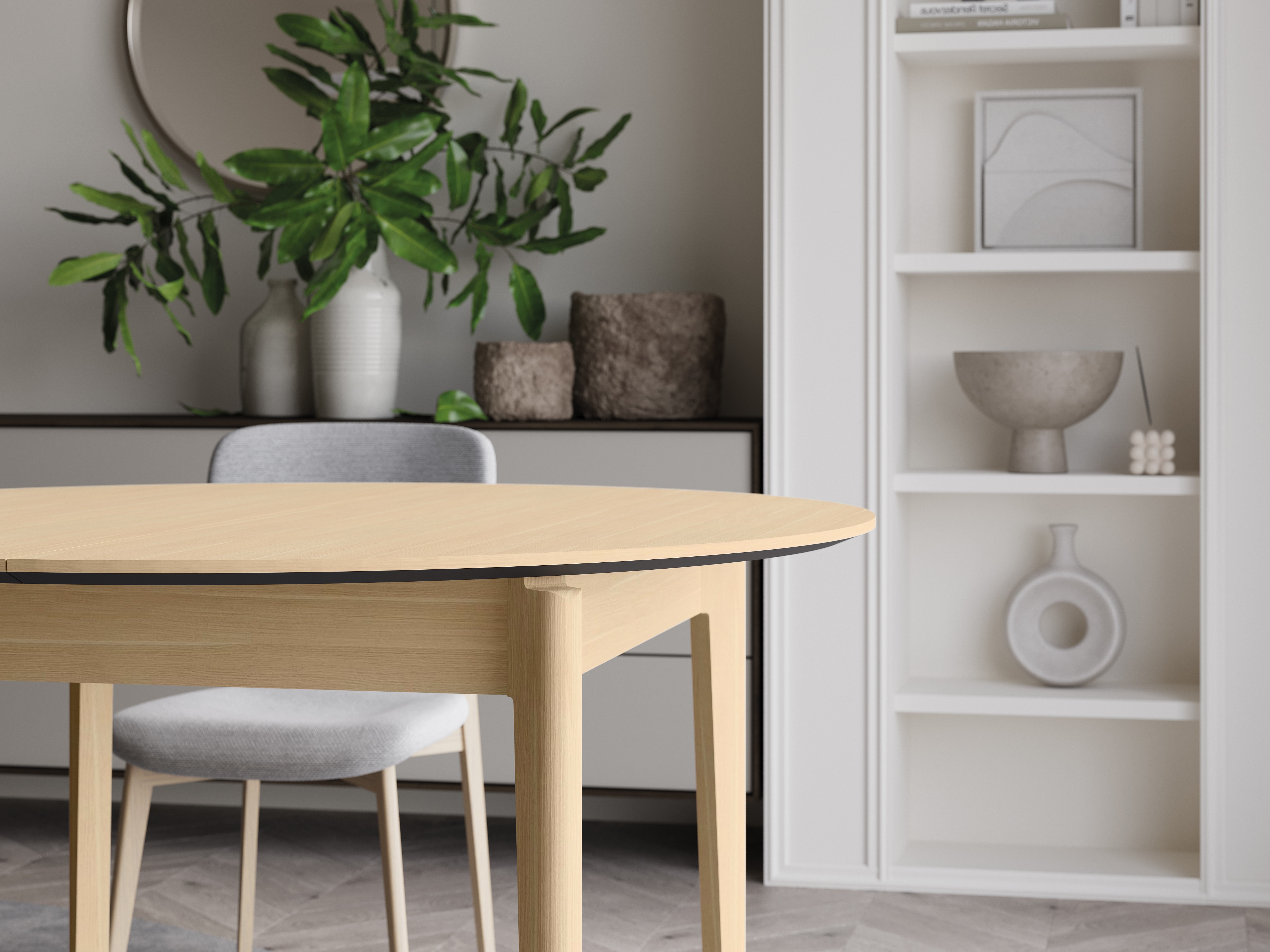 Asztal Fresno 180 (Világos tölgy)