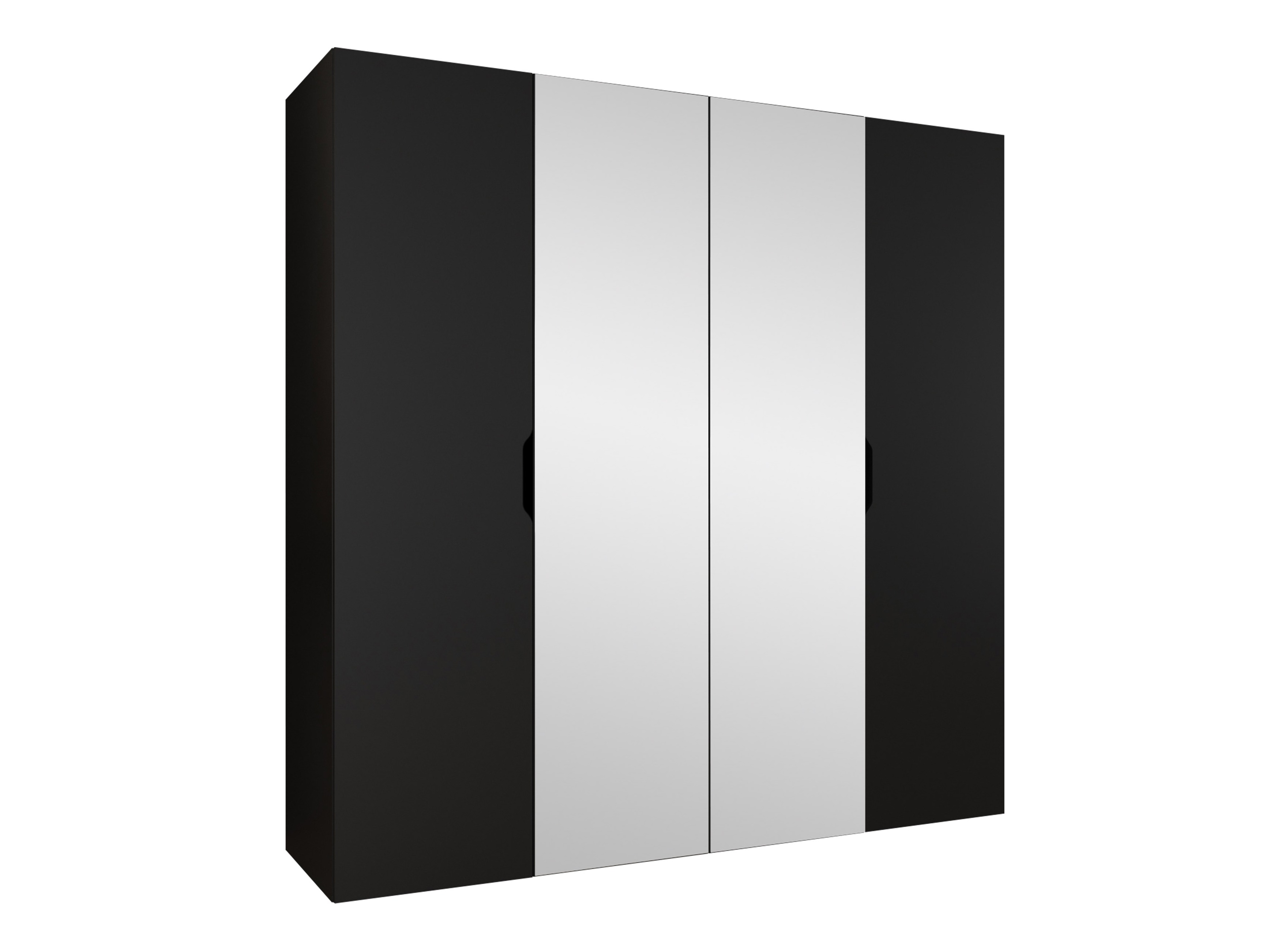 Gardróbszekrény Hartford 514 (Fekete)